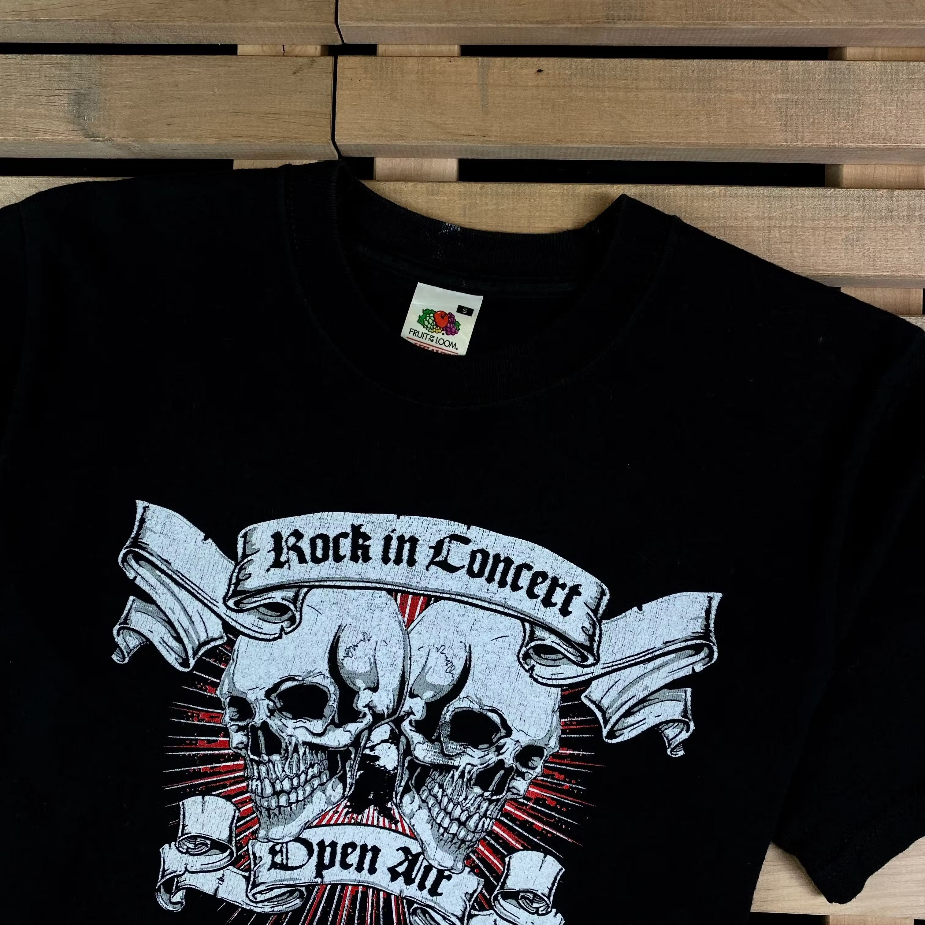 Band Tees × Vintage Mens Vintage T Shirt Rock in Concert Open Air 2011 Size S Size US S / EU 44-46 / 1 - 2 Thumbnail
