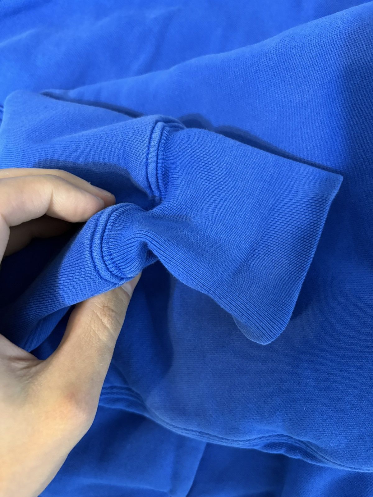 Yeezy Yeezy (YZY) Royal Blue Hoodie Size S / US 4 / IT 40 - 9 Thumbnail