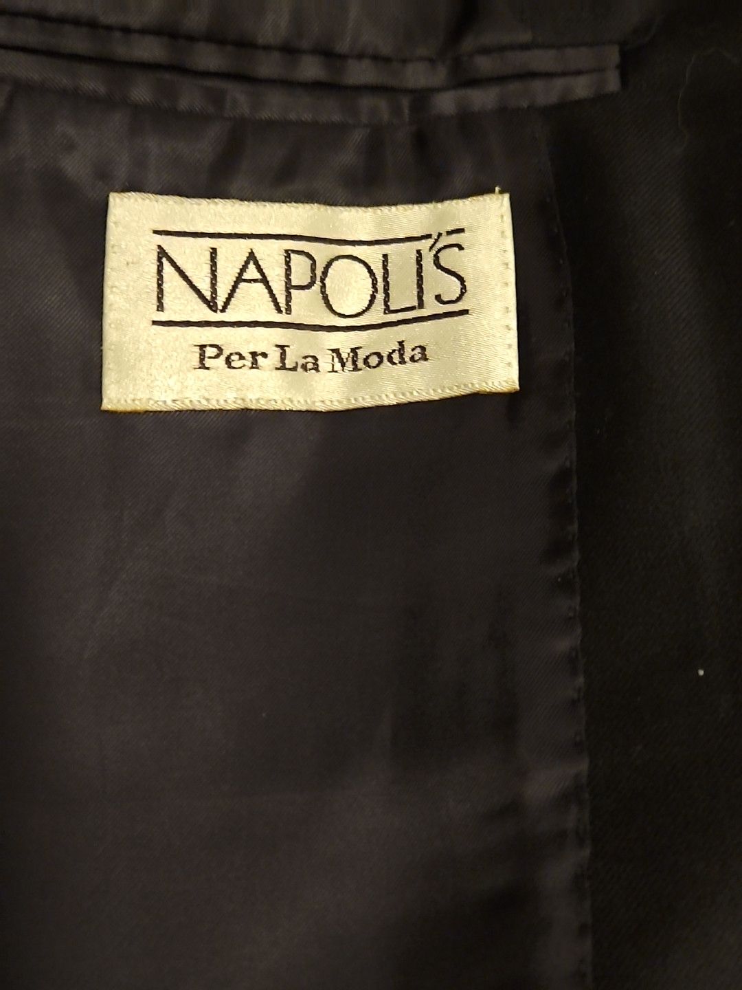 Canali Black Suit Coat by Canali Blazer 48R (US) 58R (EU) Size 48R - 12 Thumbnail