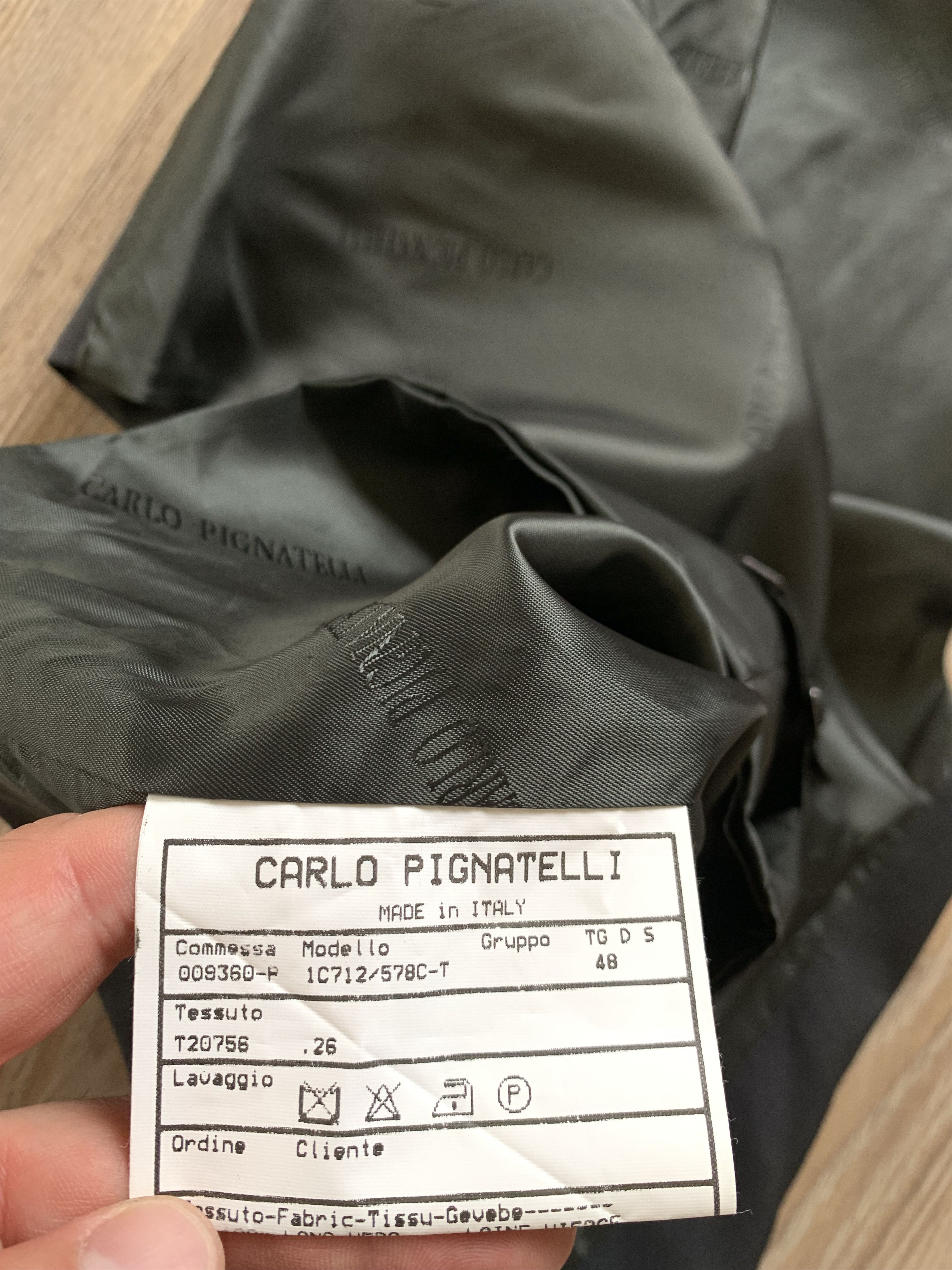 Carlo Pignatelli Carlo Pignatelli Classic Wool Waistcoat Vest Size M / US 6-8 / IT 42-44 - 6 Thumbnail