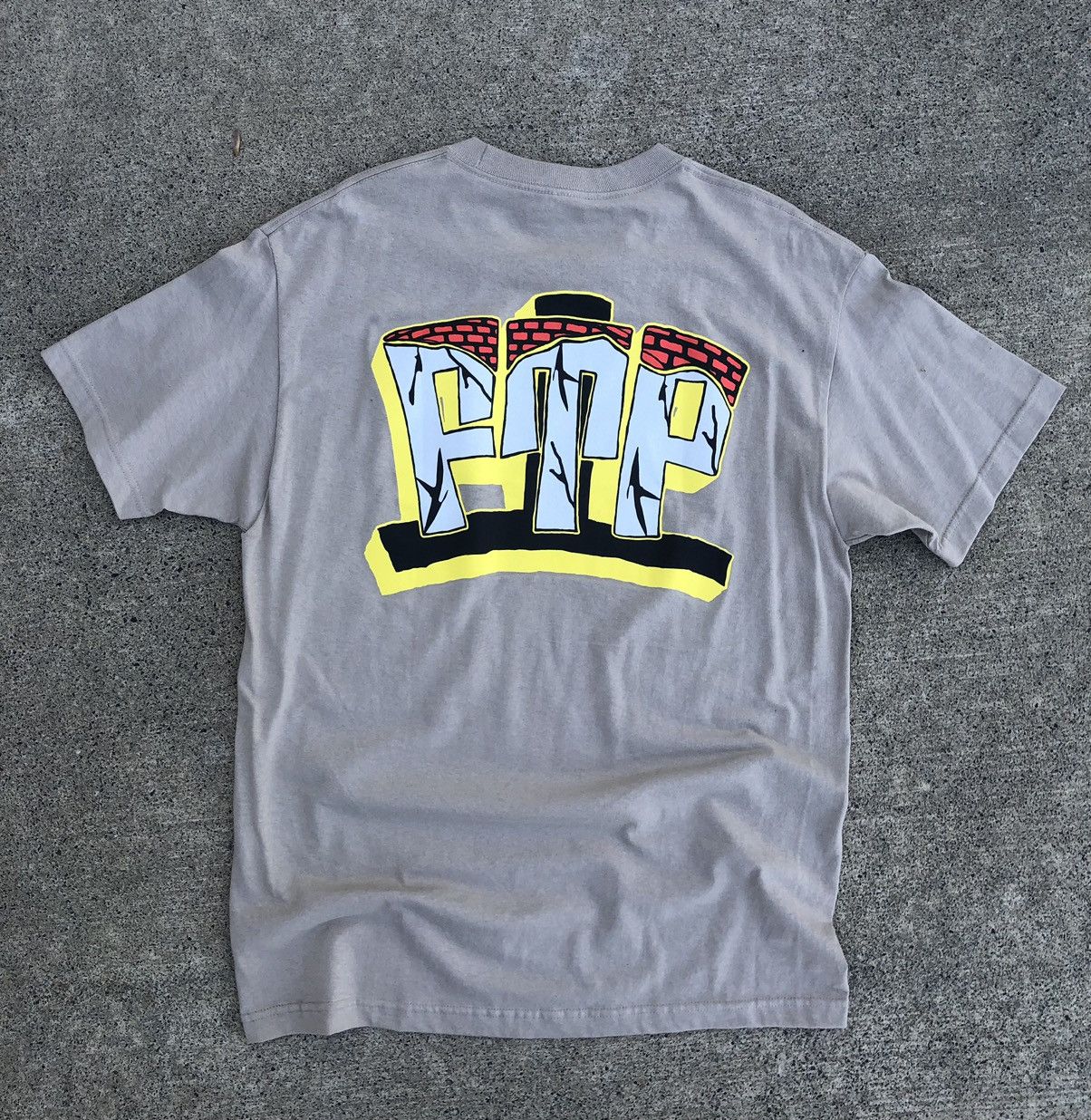 Fuck The Population × G59 Records FTP Subliminal brick wall tee Size US L / EU 52-54 / 3 - 3 Thumbnail
