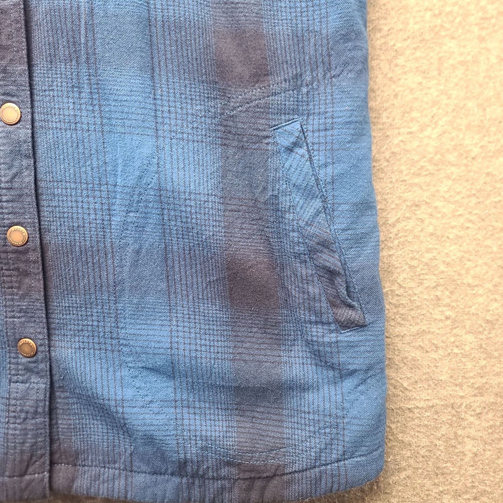 Vintage Duluth Womens Shacket Jacket L Free Swingin Flannel Lined Workwear Shirt Jacket Blue Plaid Cotton X-Large? No, keep as L size. Size L / US 10 / IT 46 - 7 Thumbnail