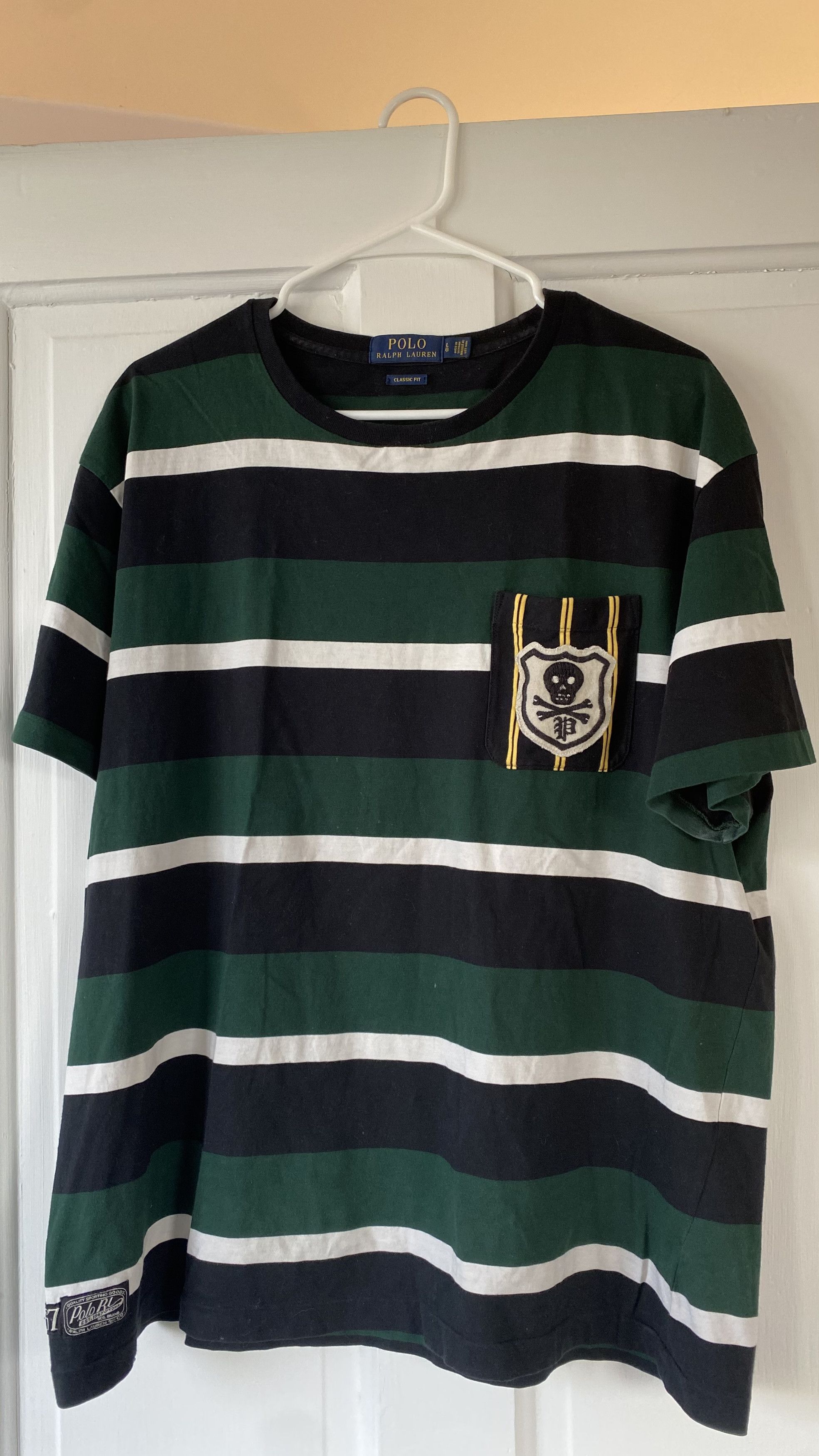 Polo Ralph Lauren Polo Ralph Lauren Mens Rugby Tshirt Large Size US L / EU 52-54 / 3 - 1 Thumbnail