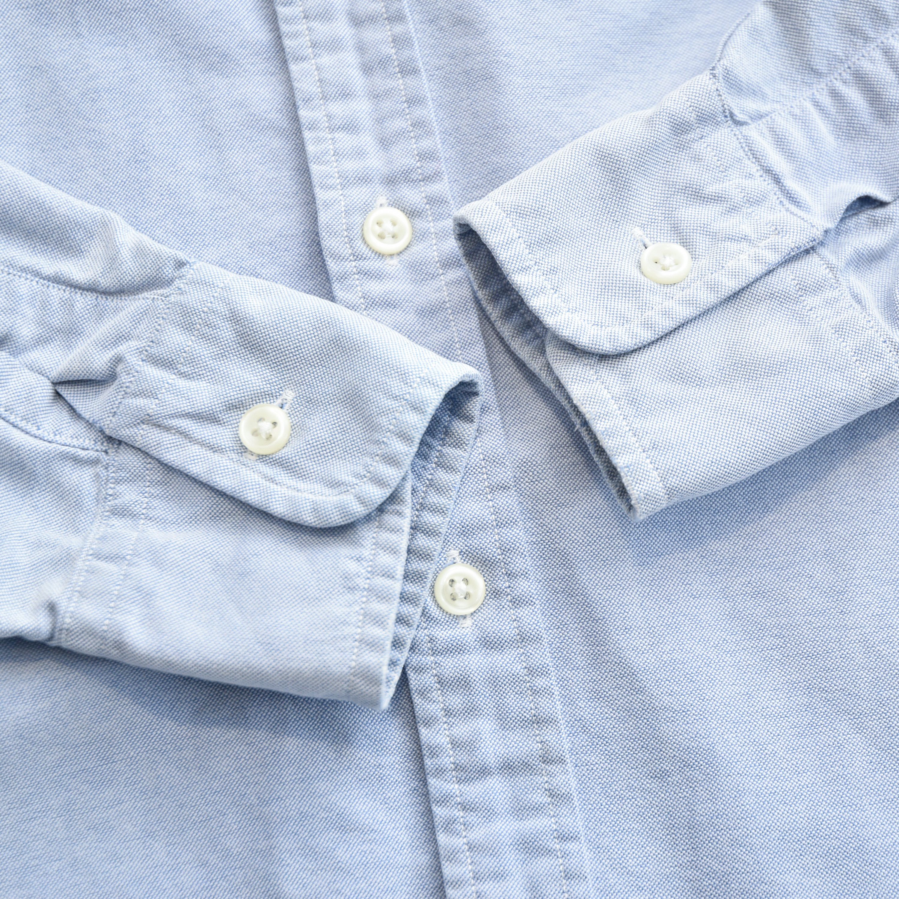 Ralph Lauren RALPH LAUREN Sport Light Blue Oxford Cotton Shirt Oversized Size S / US 4 / IT 40 - 11 Thumbnail