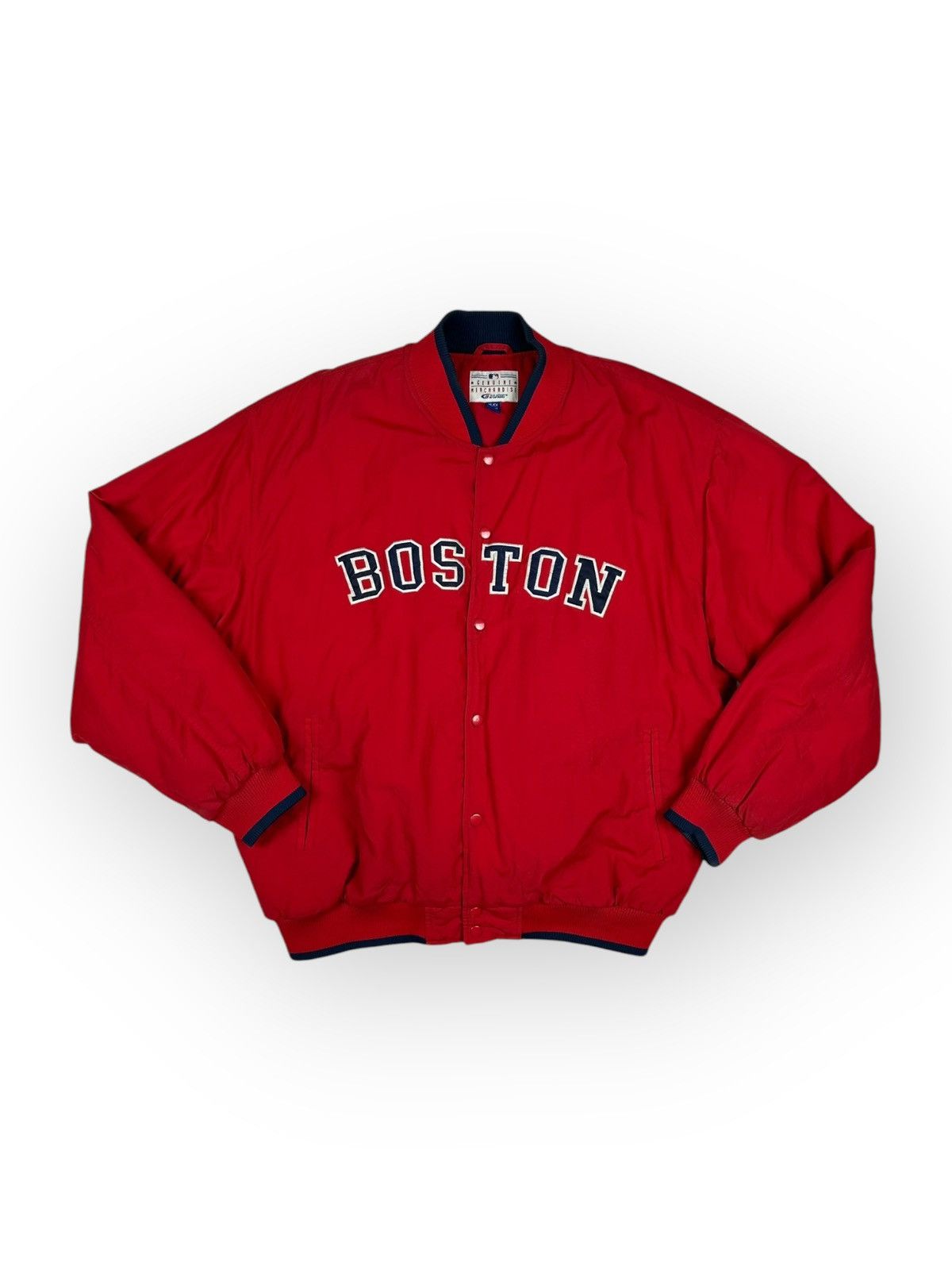 MLB Vintage Boston Red Sox MLB Bomber Jacket XL Size US XL / EU 56 / 4 - 1 Thumbnail