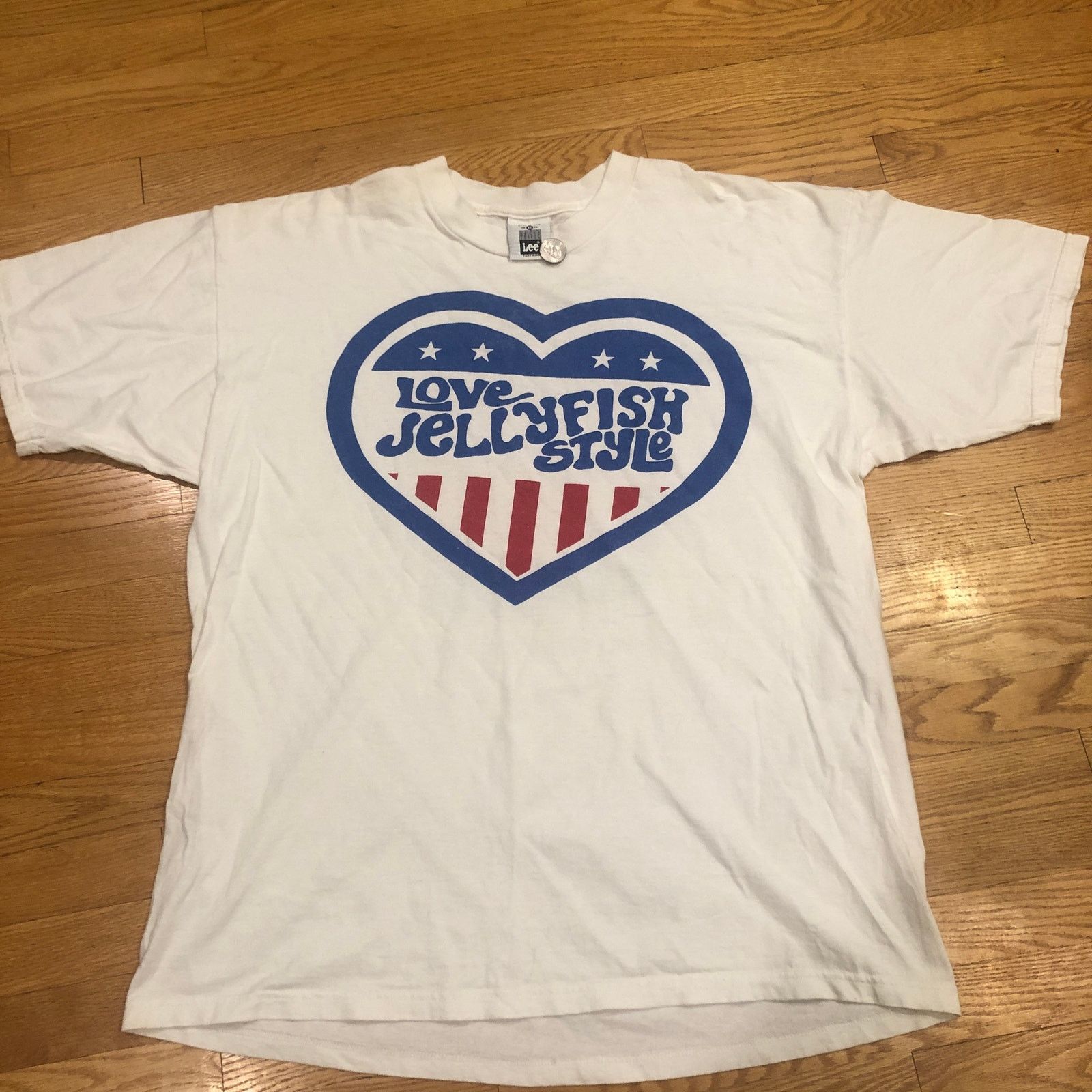 Band Tees × Vintage VINTAGE JELLYFISH 1993 Split Milk Tour T-Shirt Lee XL Size US XL / EU 56 / 4 - 4 Thumbnail