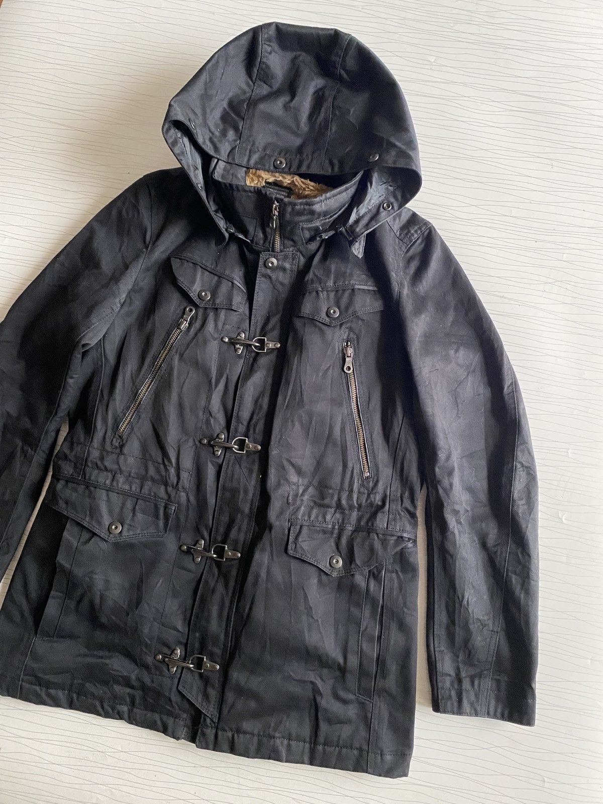 If Six Was Nine × Le Grande Bleu (L.G.B.) × Nicole Club Nicole Club For Men Fur Jacket Lgb Style Size US M / EU 48-50 / 2 - 2 Thumbnail