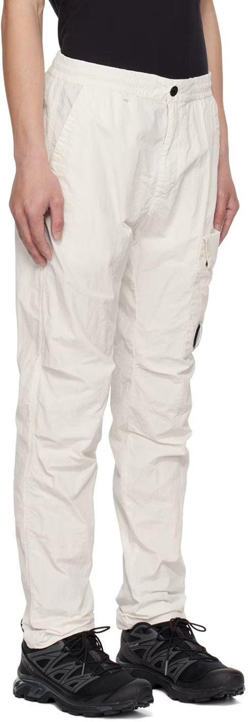 C.P. Company o1y1224 Logo Cargo Pant in White Size US 32 / EU 48 - 2 Thumbnail