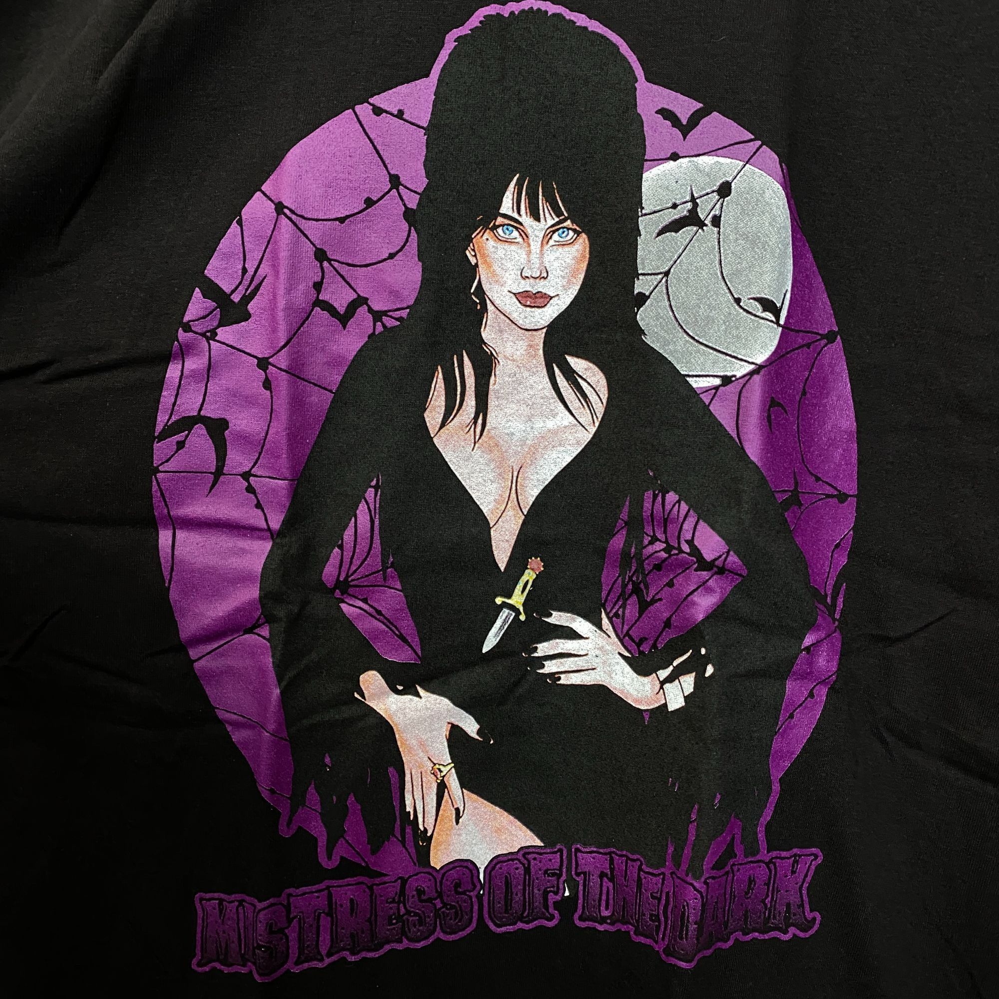 Other Elvira Mistress of the Dark Graphic T-Shirt Large Size US L / EU 52-54 / 3 - 2 Thumbnail