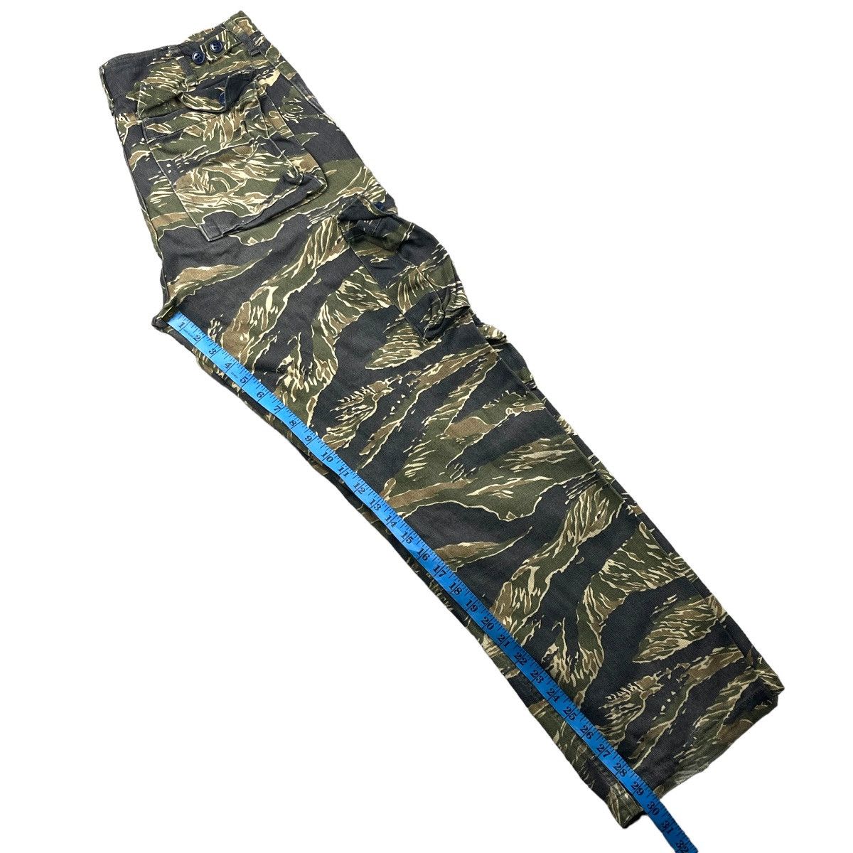 Vintage Vietnam War Tiger Stripe Camo Pants Size US 32 / EU 48 - 15 Thumbnail