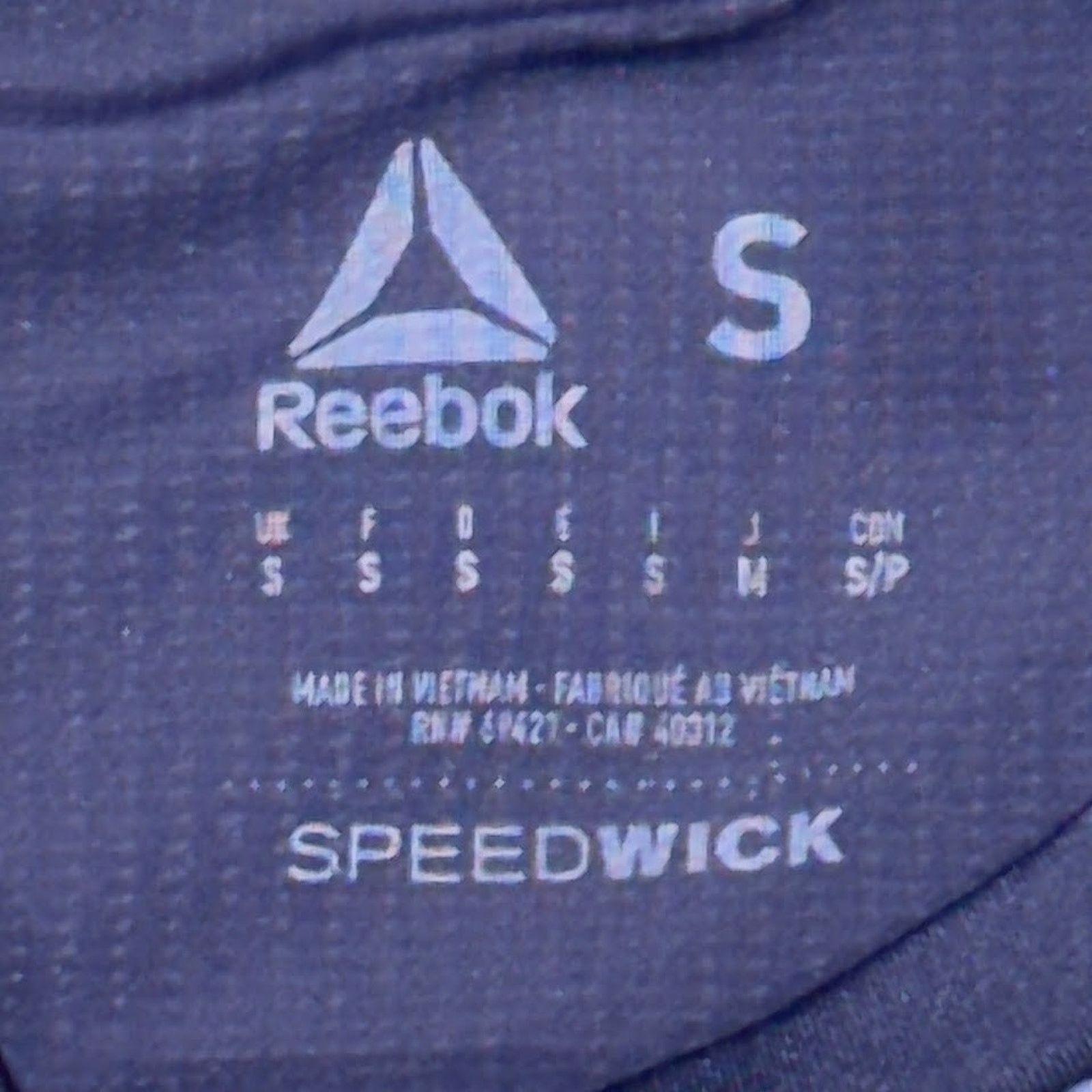 Reebok Reebok Men's Compression Shirt Size Small Moisture Wicking Size US S / EU 44-46 / 1 - 5 Thumbnail