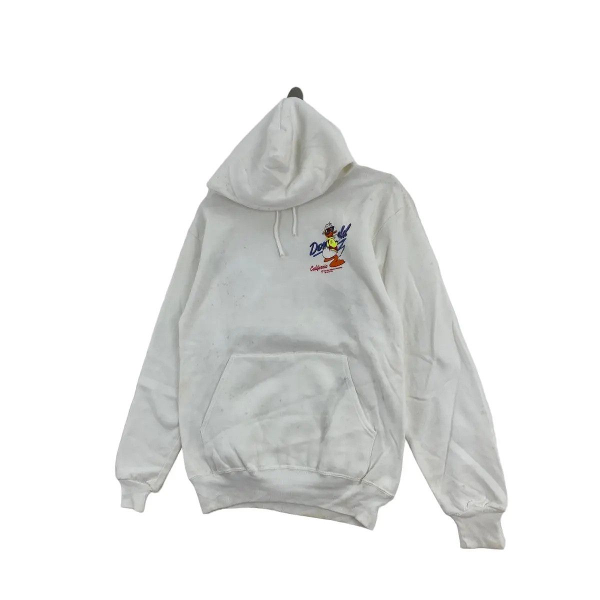 Disney Vintage 90’ DISNEY DONALD DUCK Sherry Mig Art Hoodie Size M / US 6-8 / IT 42-44 - 6 Thumbnail