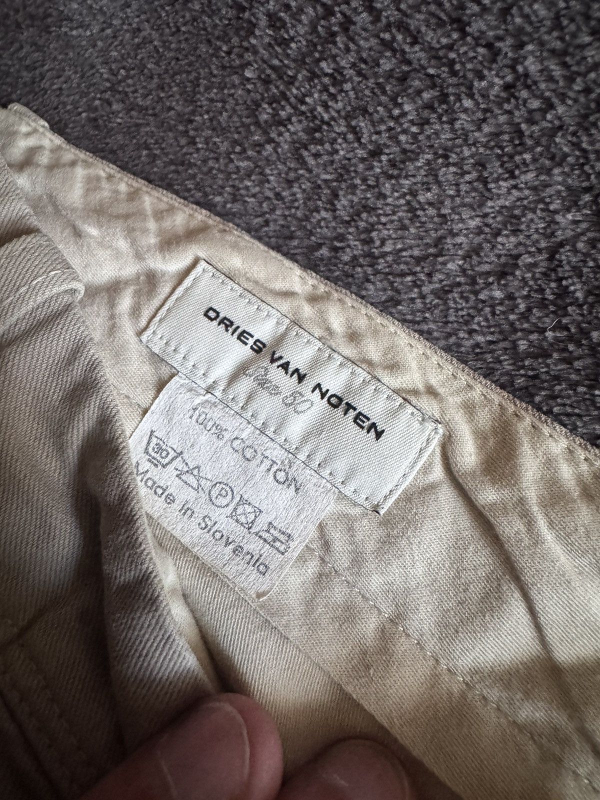 Dries Van Noten Dries Van Noten vintage pants rare Size US 35 - 6 Thumbnail