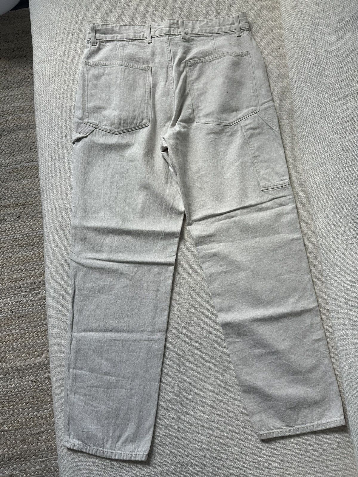 Uniqlo Cream Uniqlo Trouser Size US 32 / EU 48 - 2 Thumbnail