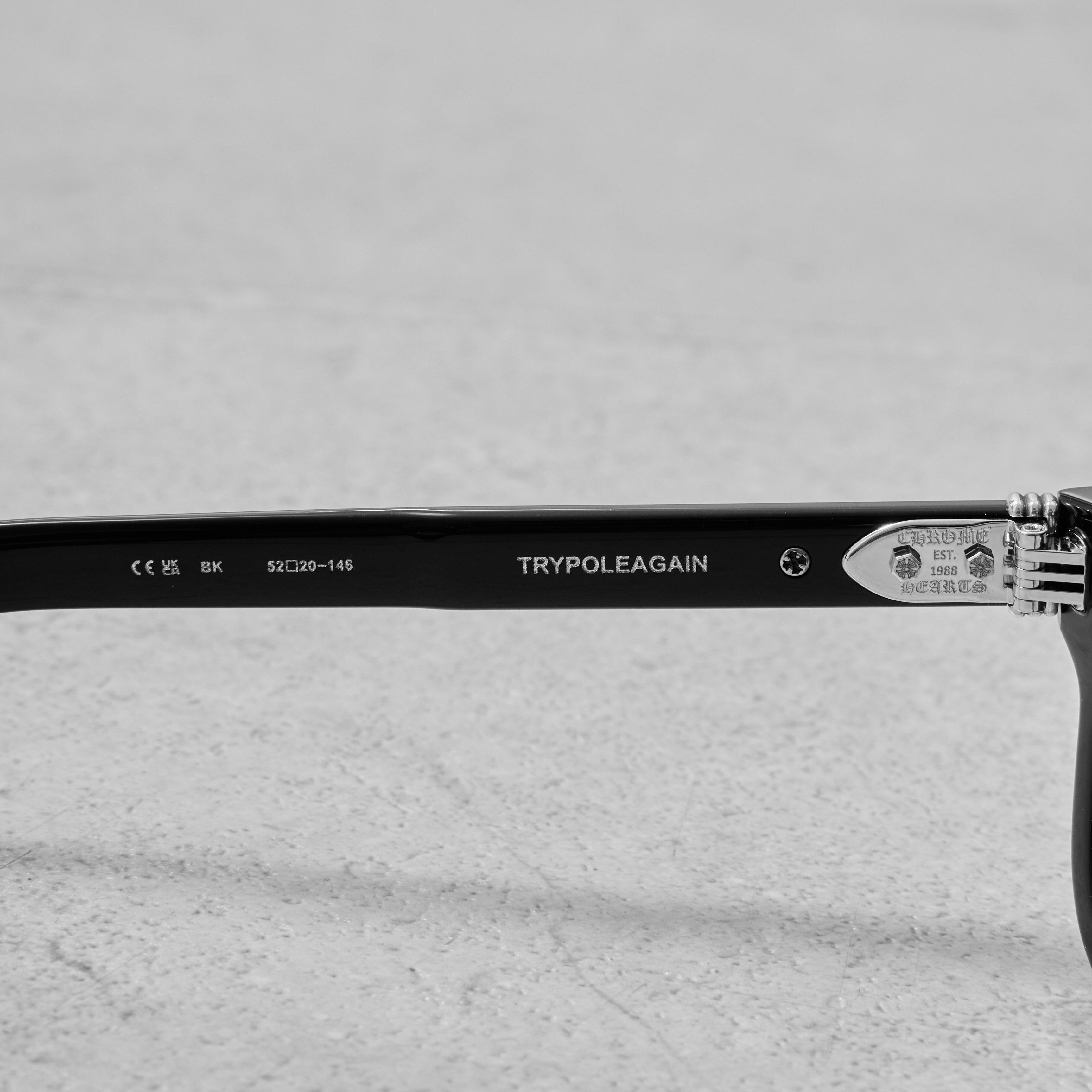 Chrome Hearts CHROME HEARTS TRYPOLEAGAIN BLACK Size ONE SIZE - 7 Thumbnail