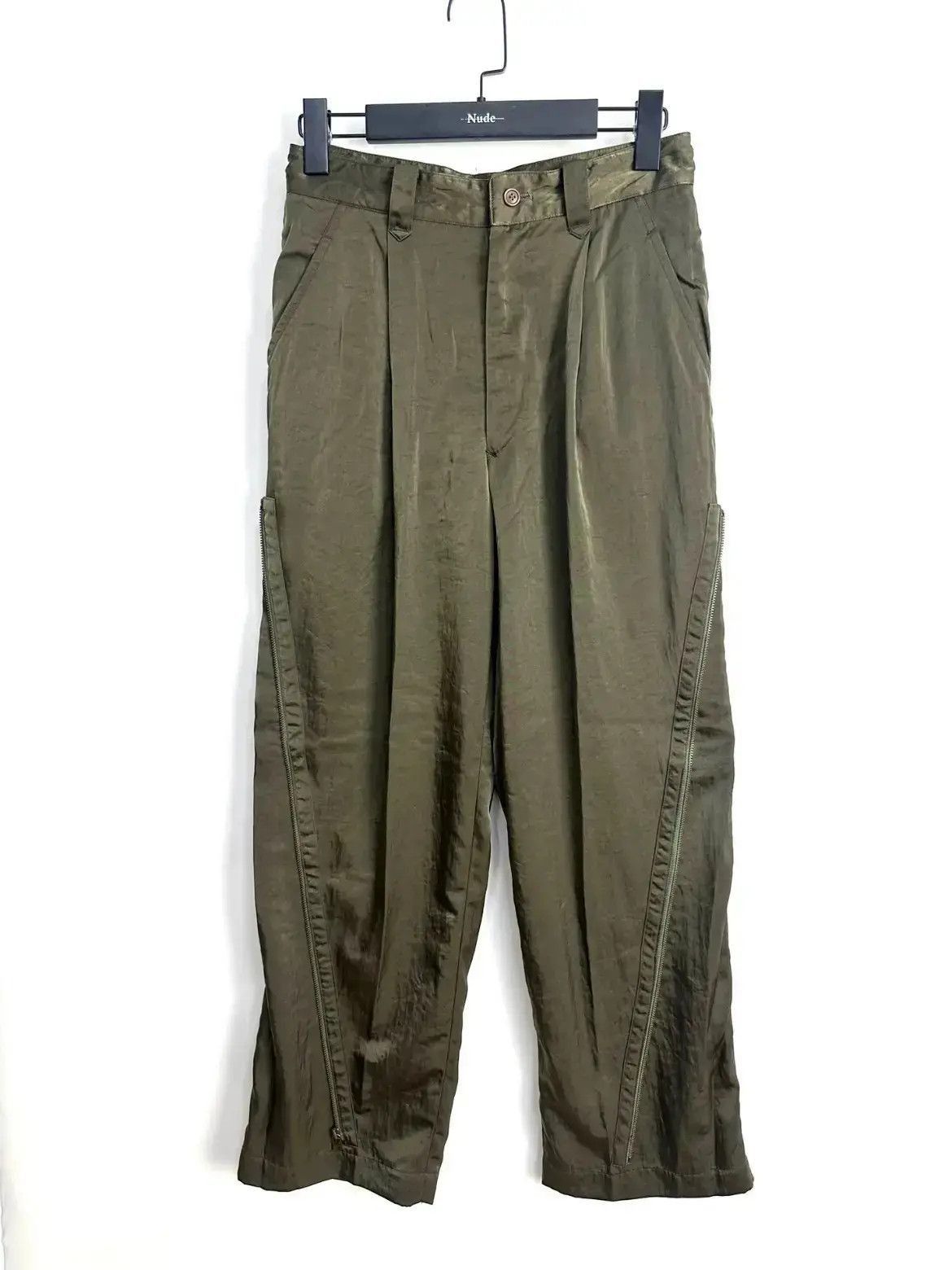 Issey Miyake Issey Miyake 80S zip-up Cargo pants-2505 Size US 28 / EU 44 - 1 Thumbnail