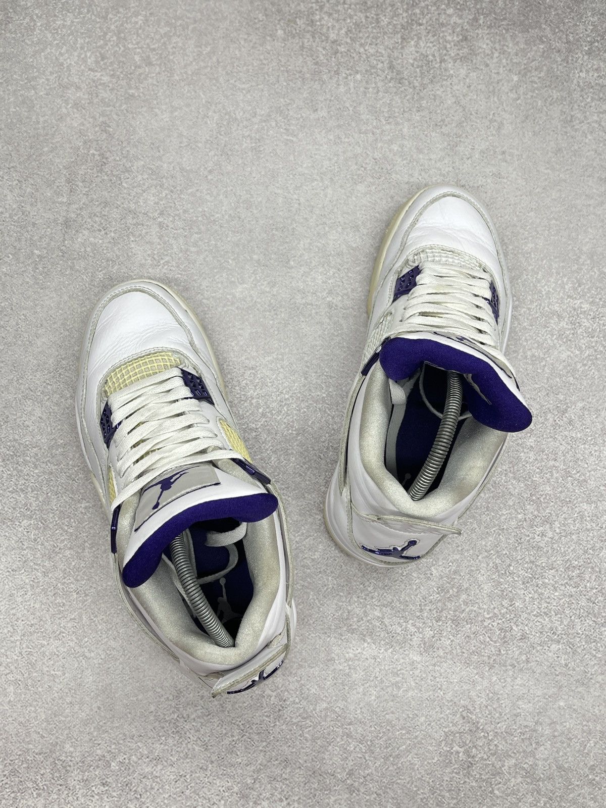 Jordan Brand AIR JORDAN 4 RETRO METALLIC PURPLE WHITE NIKE Size 41 Size US 8 / EU 41 - 11 Thumbnail