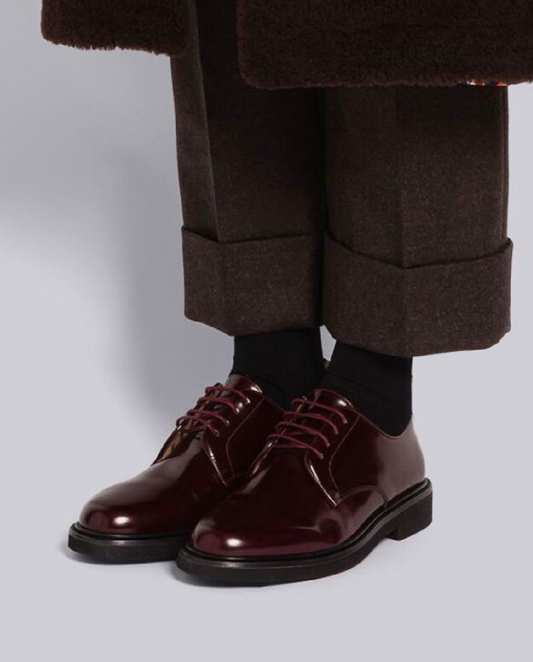 Thom Browne CALF LEATHER UNIFORM LACE UP SHOE Size US 9.5 / IT 39.5 - 9 Thumbnail