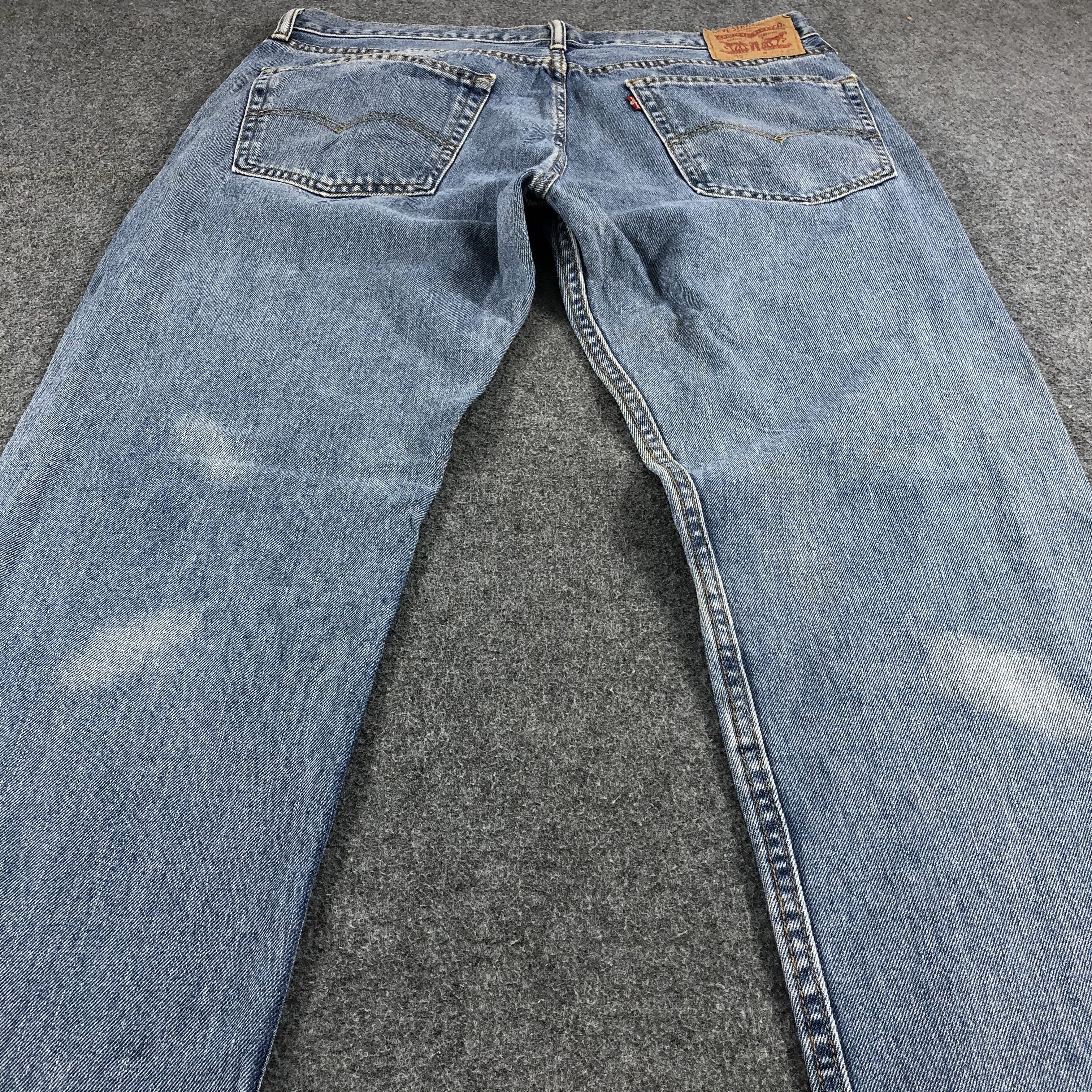 Levi's Light Wash Vintage Levis 505 Jeans-J1190 Size US 37 - 4 Thumbnail