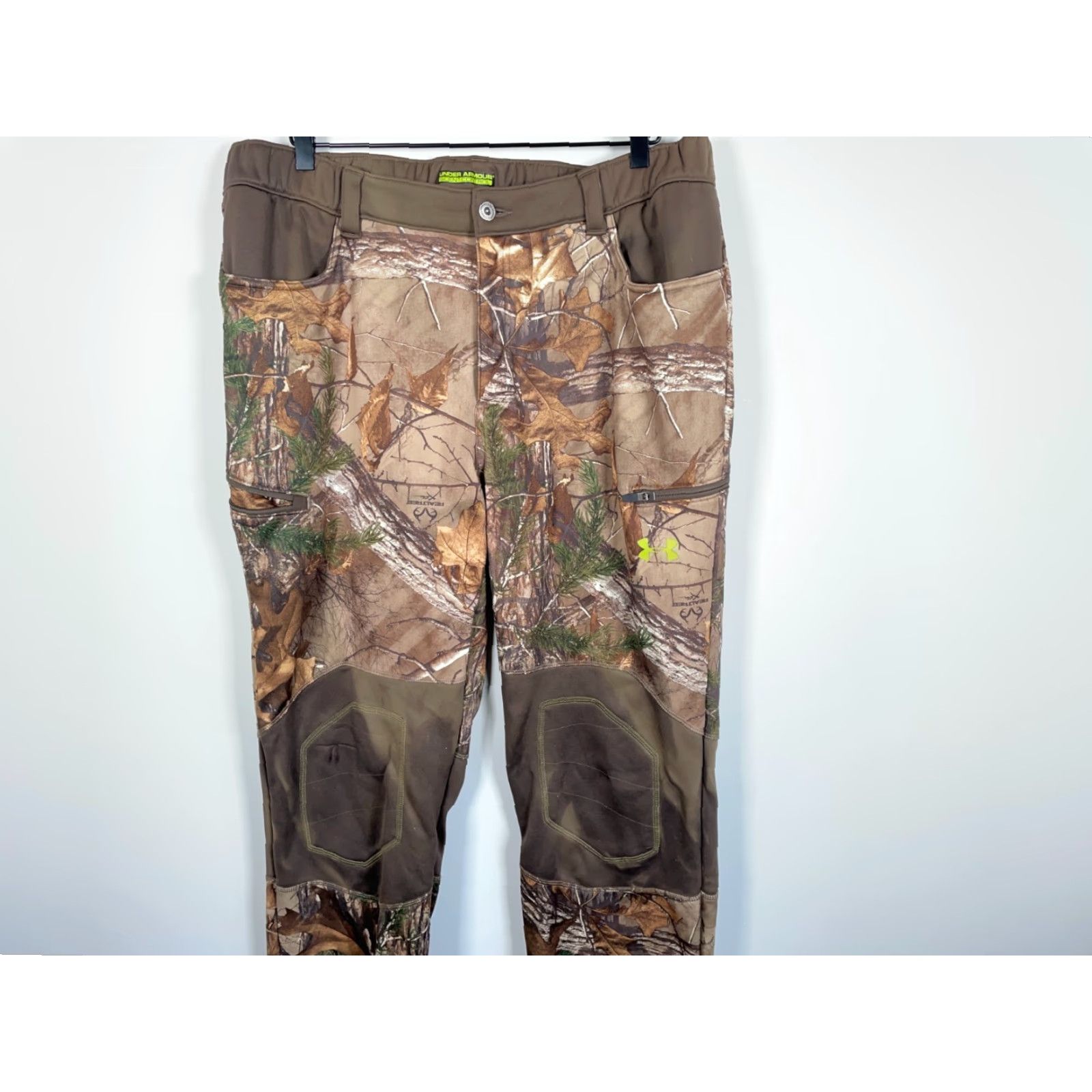 Under Armour Under Armour Scent Control Camo Pants Men XL Brown Camouflage Reinforced Knee Size US 36 / EU 52 - 4 Thumbnail