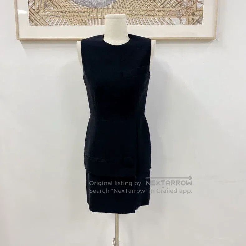 Balenciaga Balenciaga Black Sleeveless Dress Size XS / US 0-2 / IT 36-38 - 1 Thumbnail