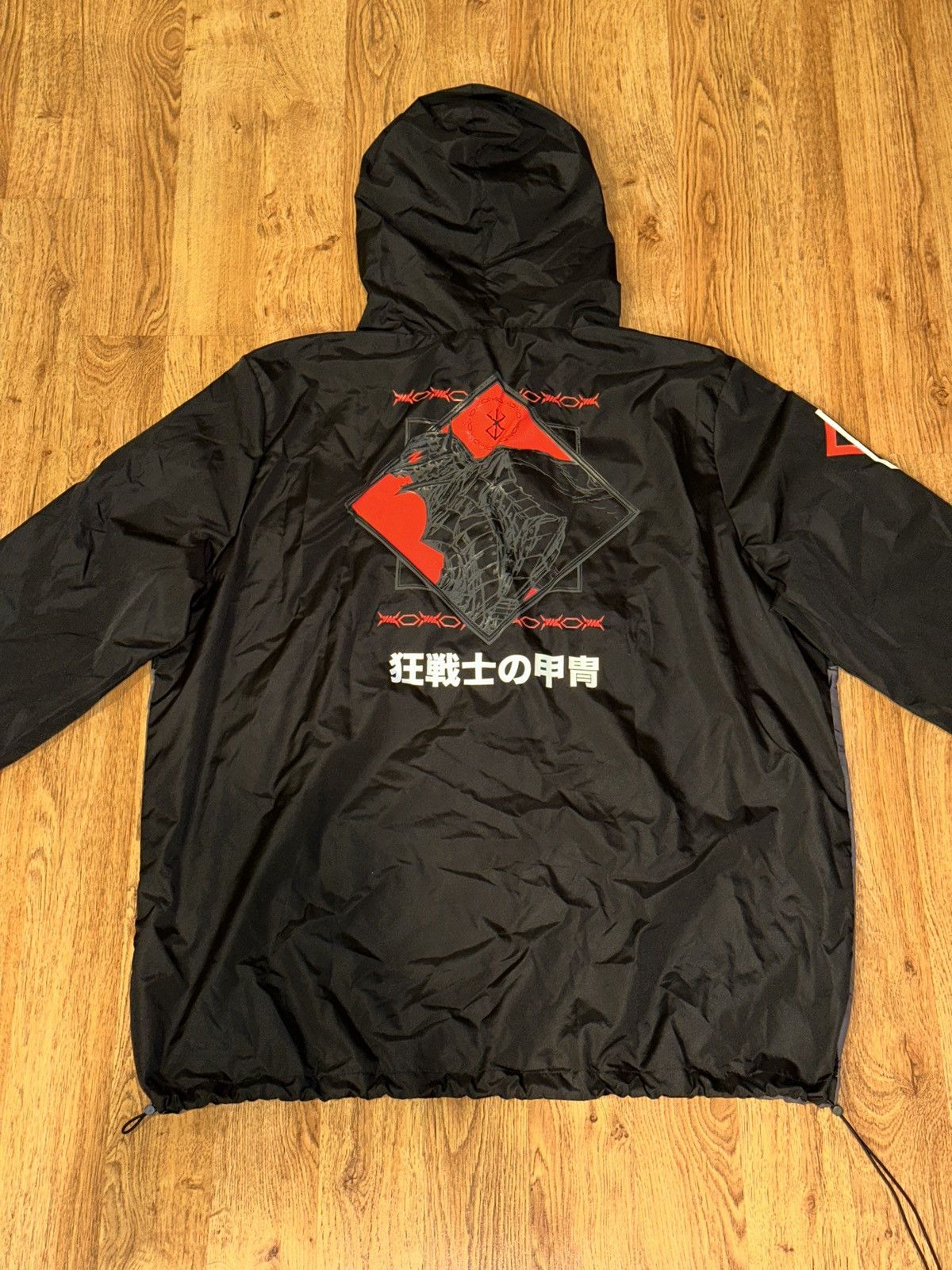 Anime Crunchyroll Atsuko BERSERK Windbreaker Anorak Jacket Size US XXL / EU 58 / 5 - 1 Thumbnail