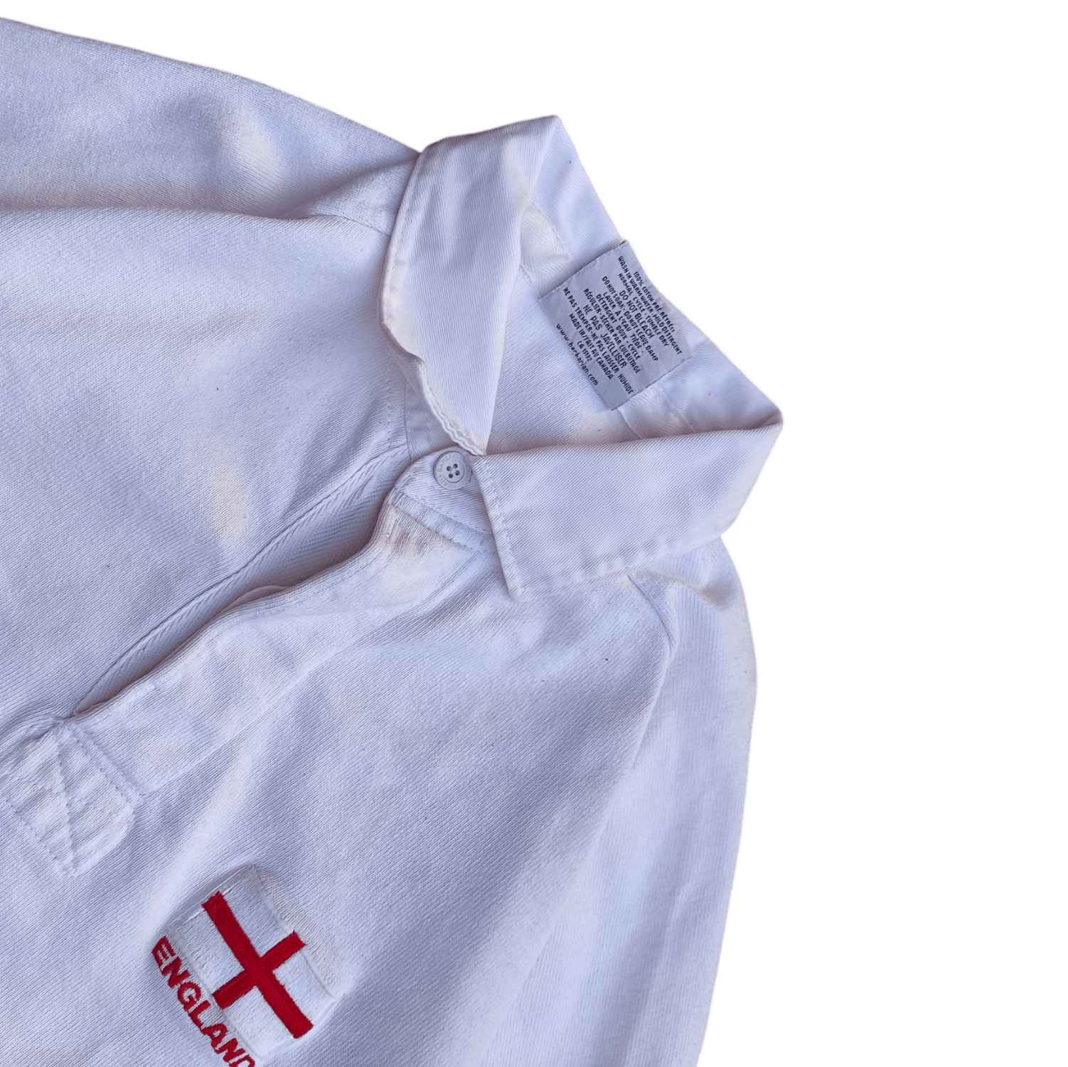 Barbarian × Vintage Barbarian x tetlesy rugby shirt Size US L / EU 52-54 / 3 - 6 Thumbnail