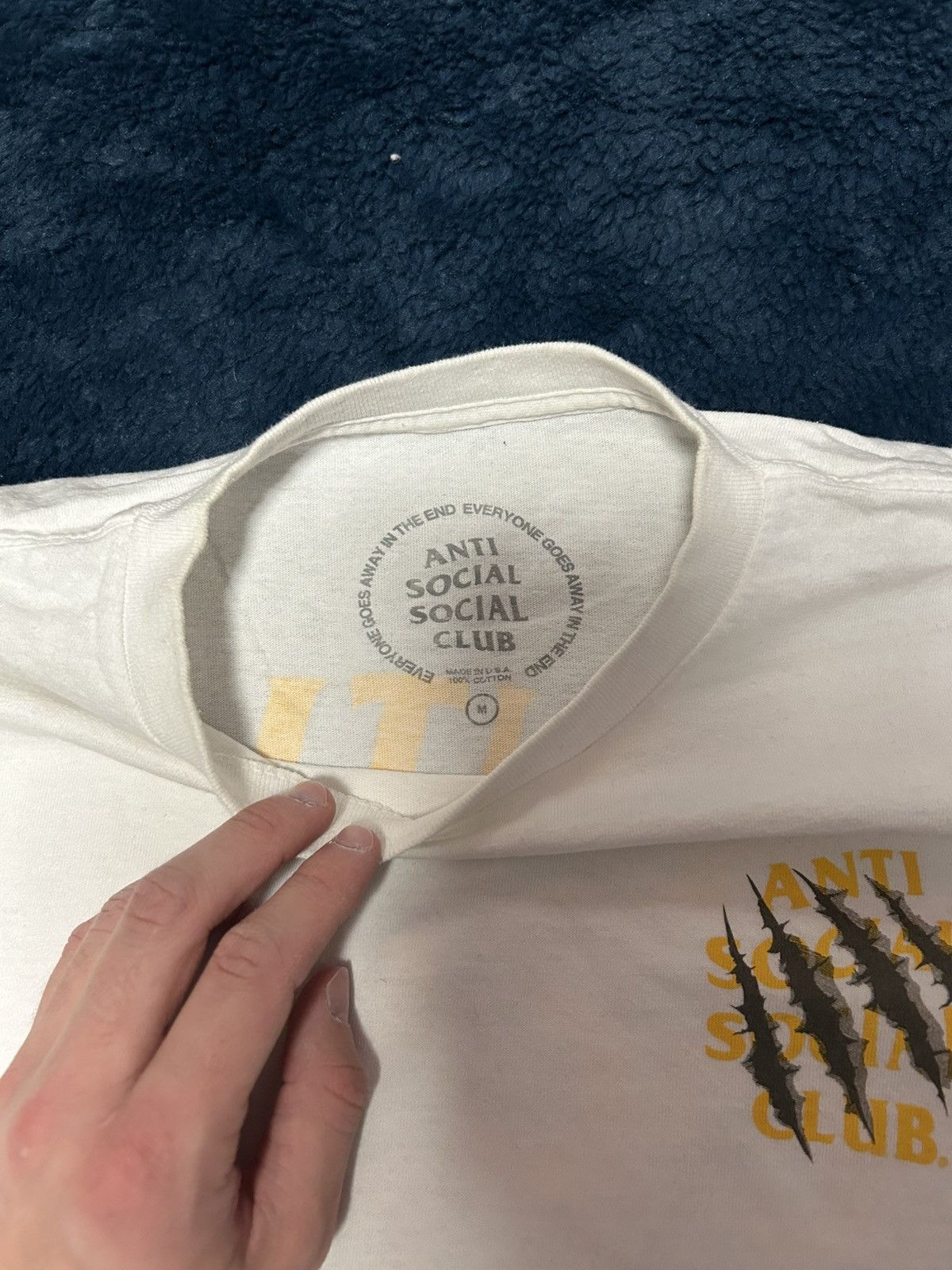 Anti Social Social Club Anti social social club tee Size US M / EU 48-50 / 2 - 3 Thumbnail