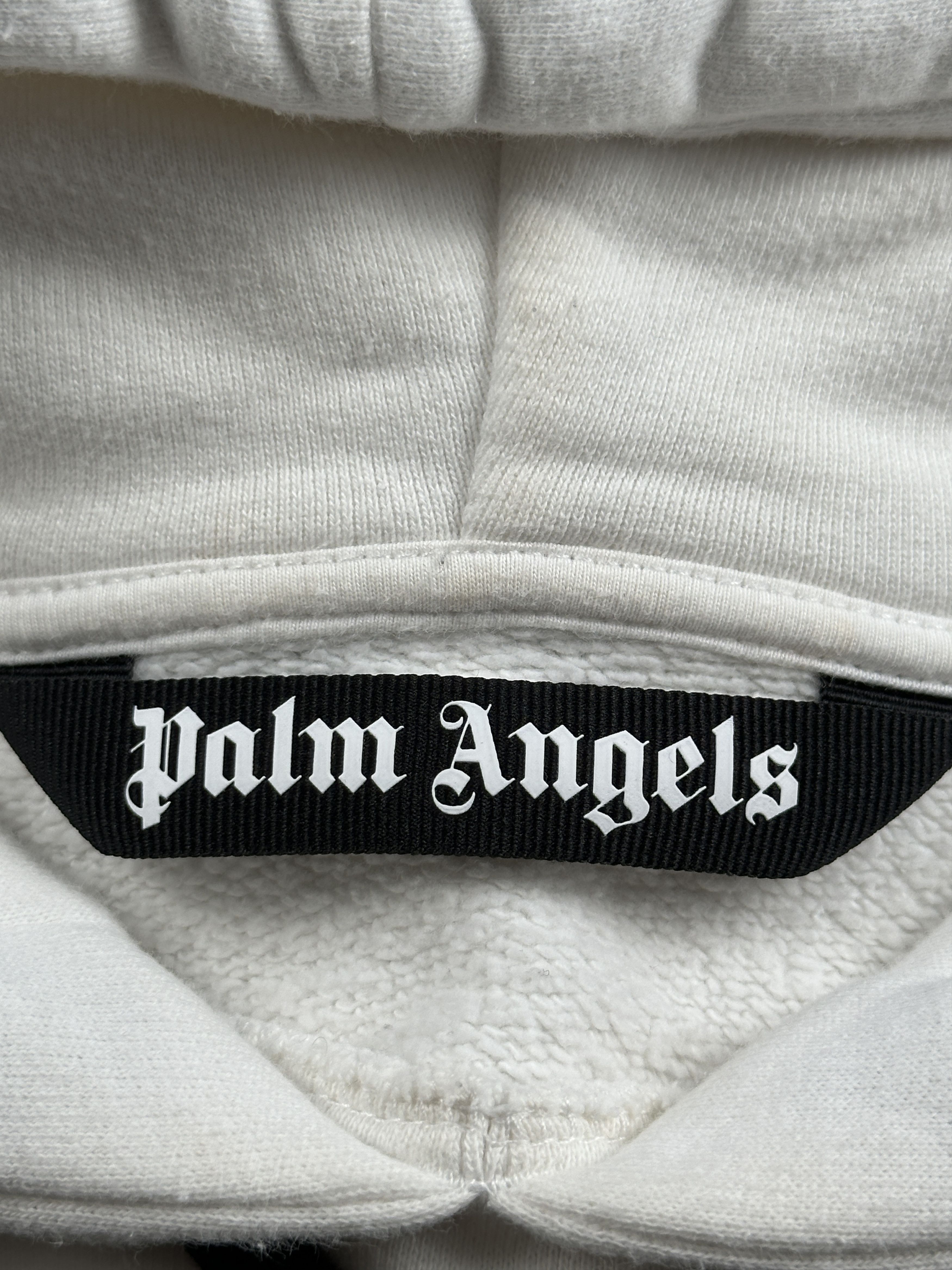 Palm Angels S/S 2020 Sprayed Logo Hoodie Size US XS / EU 42 / 0 - 16 Thumbnail