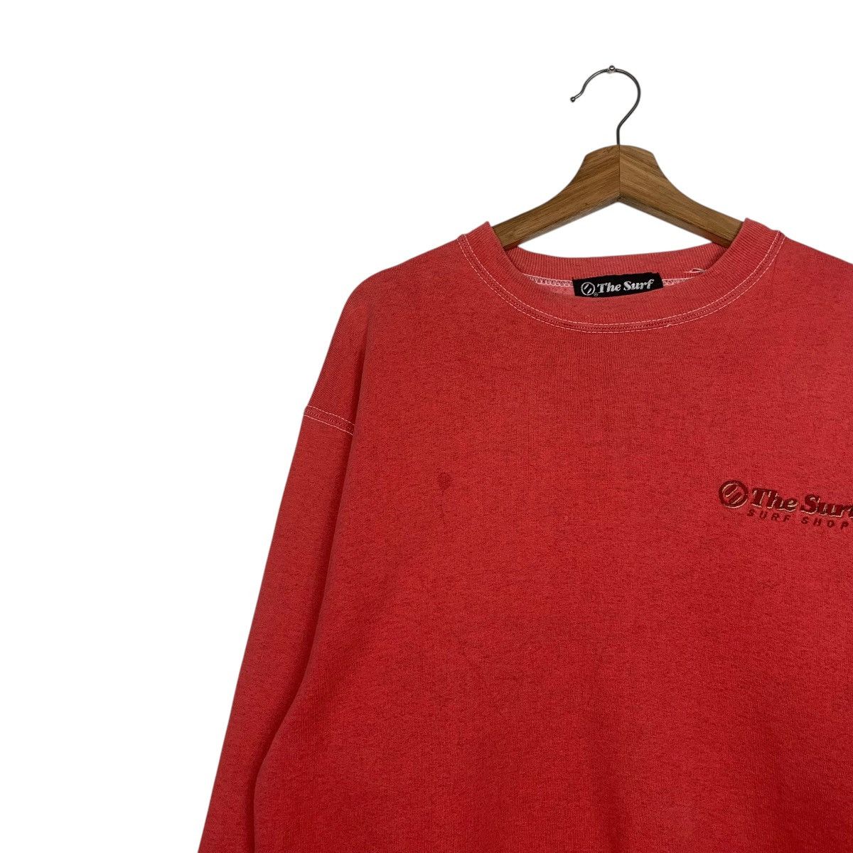 Japanese Brand Vintage The Surf Red Crewneck Sweatshirt Size US M / EU 48-50 / 2 - 6 Thumbnail