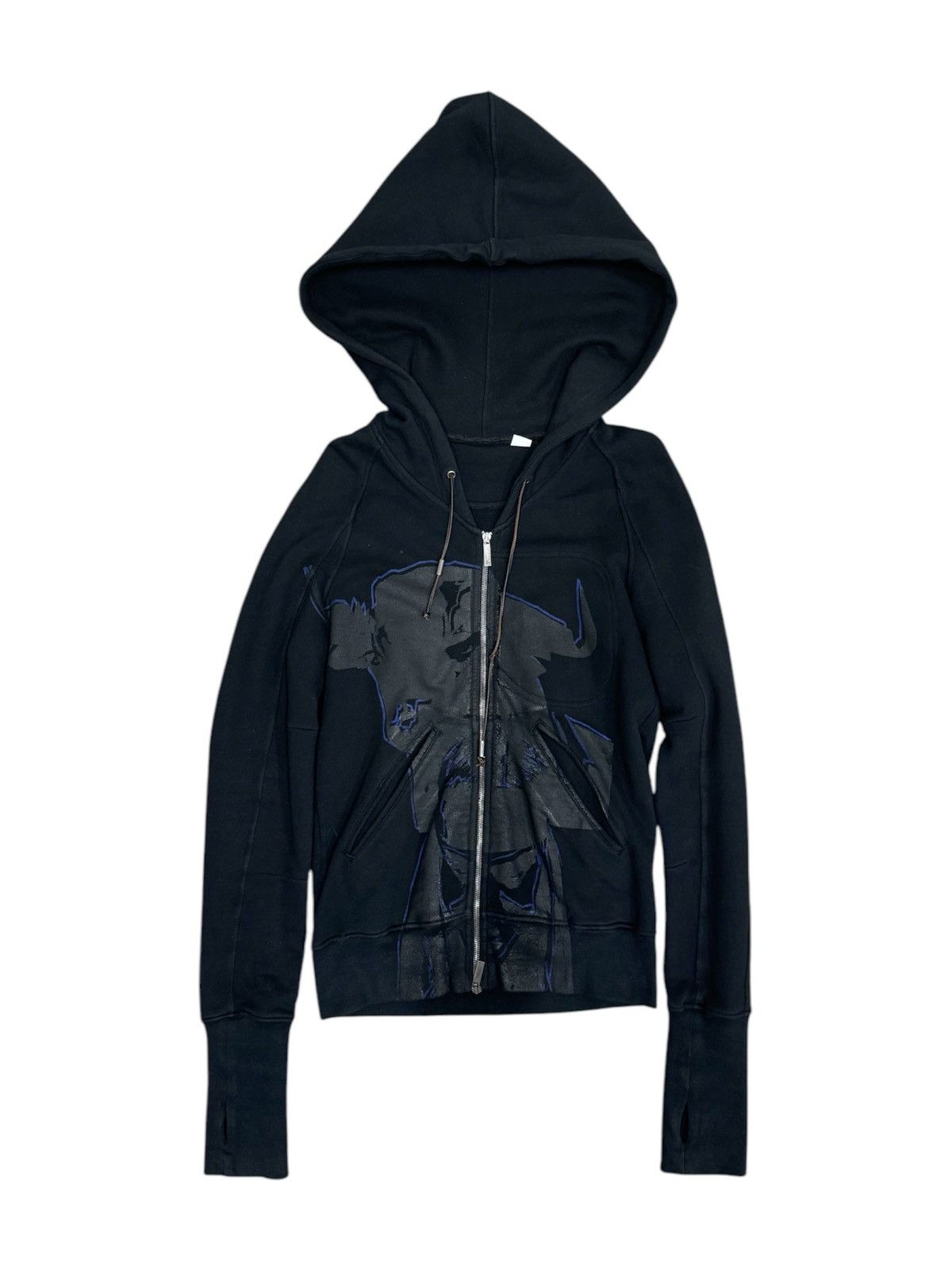 トップス archive John Galliano news paper hoodie SOLD) 2000's JOHN GALLIANO GAZETTE NEWSPAPER HOODIE