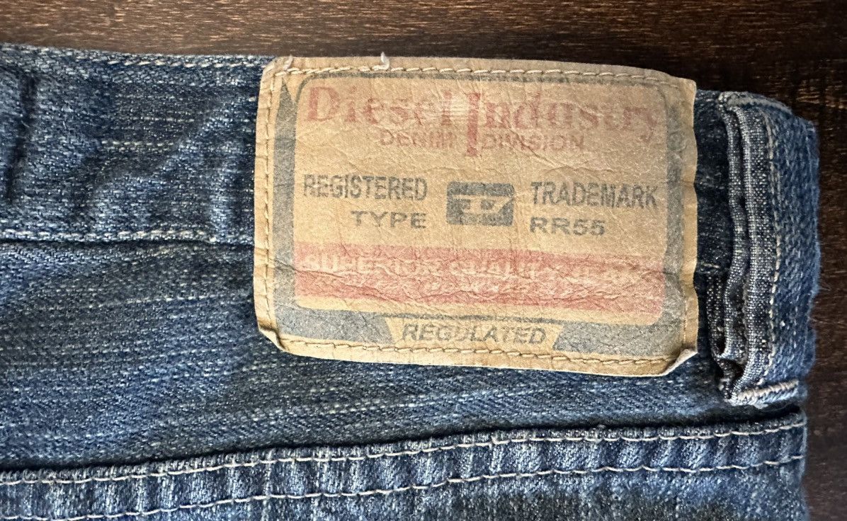 Diesel Diesel Men’s Jeans-Button Fly-Made in Italy-35x30.5-Hemmed Size US 35 - 14 Thumbnail
