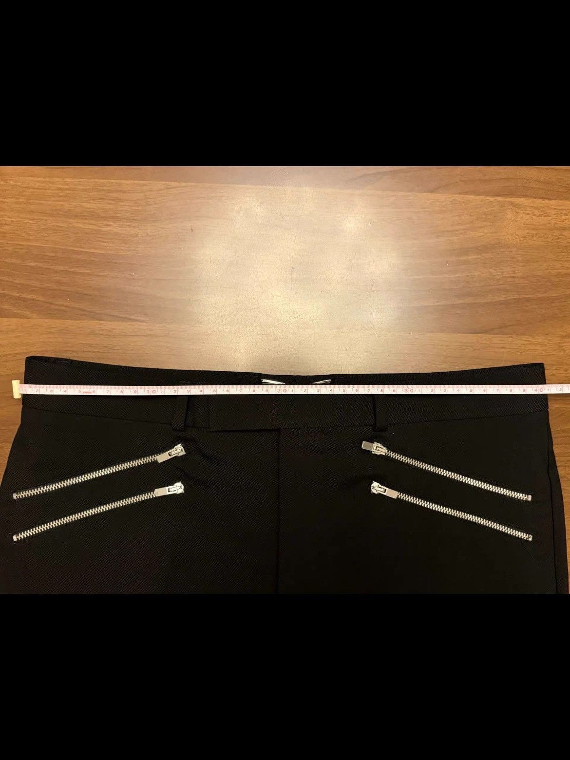 Saint Laurent Paris Saint Laurent Paris 15AW Multi Zipper Trousers Size US 32 / EU 48 - 6 Thumbnail