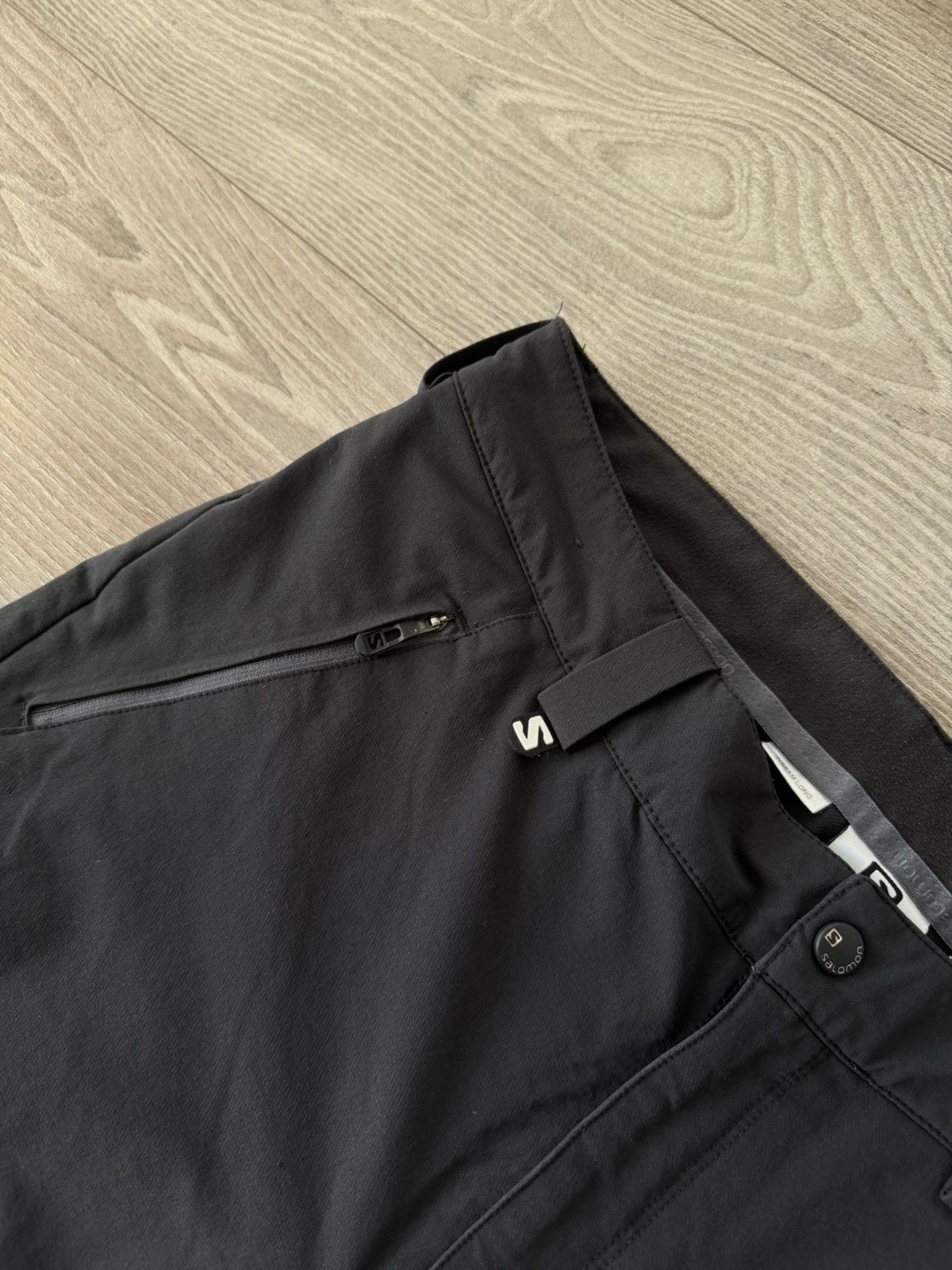 Salomon Salomon Lab System Outdoor Climawind S Logo Trail Pants Size US 30 / EU 46 - 8 Thumbnail
