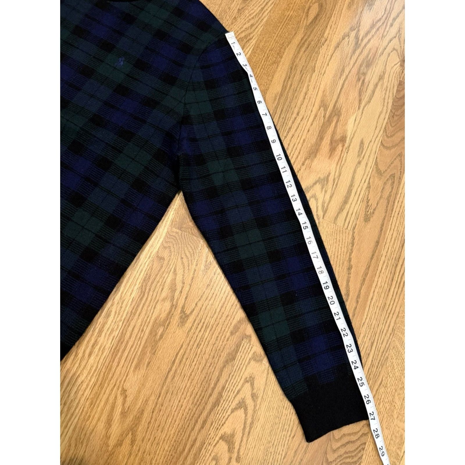 Polo Ralph Lauren Polo Ralph Lauren Sweater Men’s 2XL Plaid Wool Crew Neck Long Sleeve Multicolor Knit Pullover Classic Preppy Designer Breathable Stretch Size US XXL / EU 58 / 5 - 8 Thumbnail