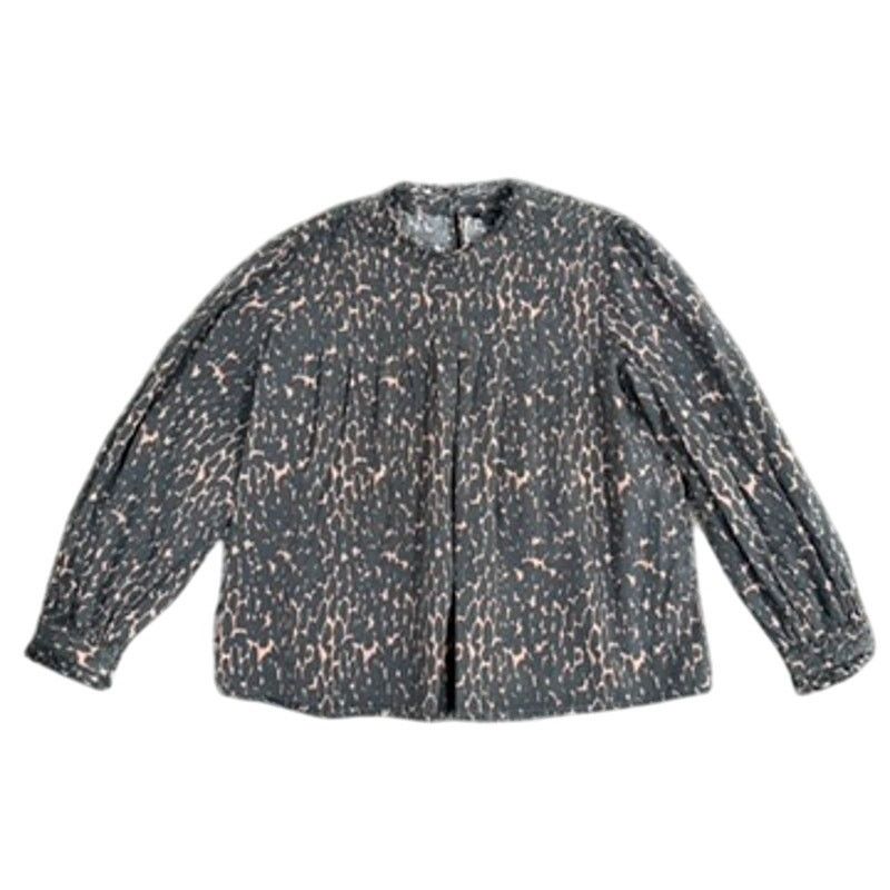 Rails Rails Ariana Leopard Print Top in Gray Multi, Size L Size L / US 10 / IT 46 - 4 Thumbnail