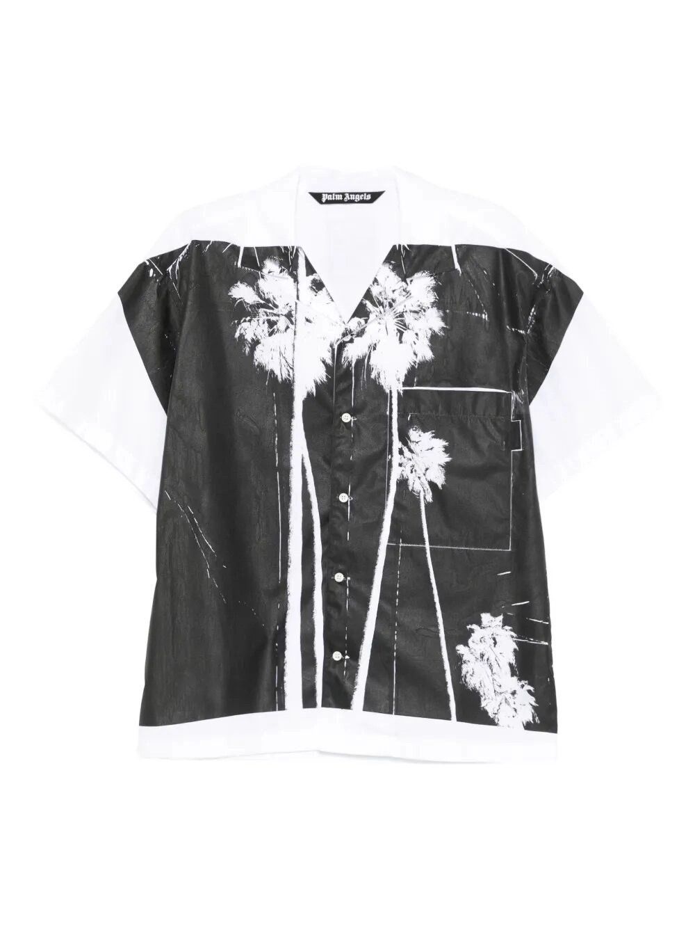 Palm Angels `Dec Palm Culture` Bowling Shirt Size US M / EU 48-50 / 2 - 1 Thumbnail