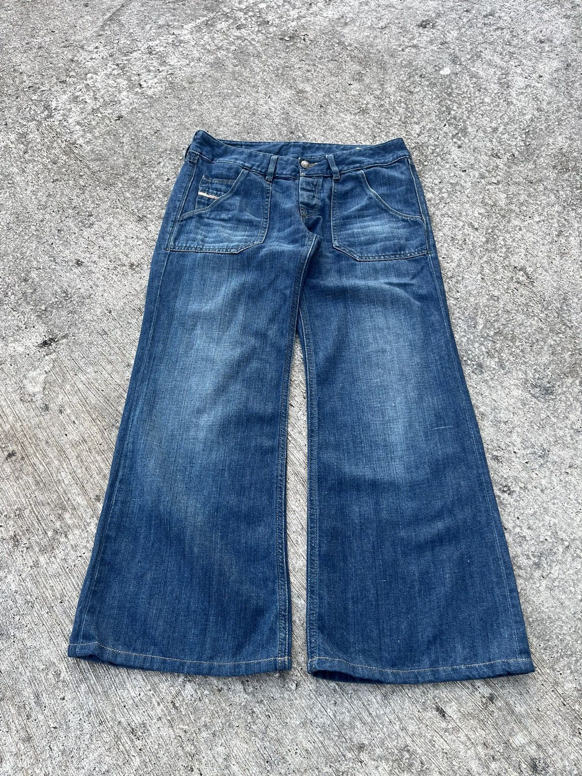 Diesel Diesel Industry Baker Pocket Jeans Size 29" - 3 Thumbnail