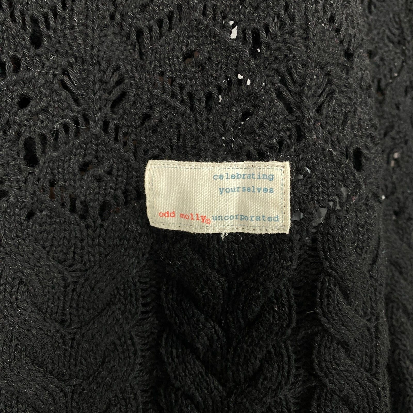 Odd Molly Odd Molly Sweater Women's Size 0 Black Long Sleeve ` Size XS / US 0-2 / IT 36-38 - 4 Thumbnail