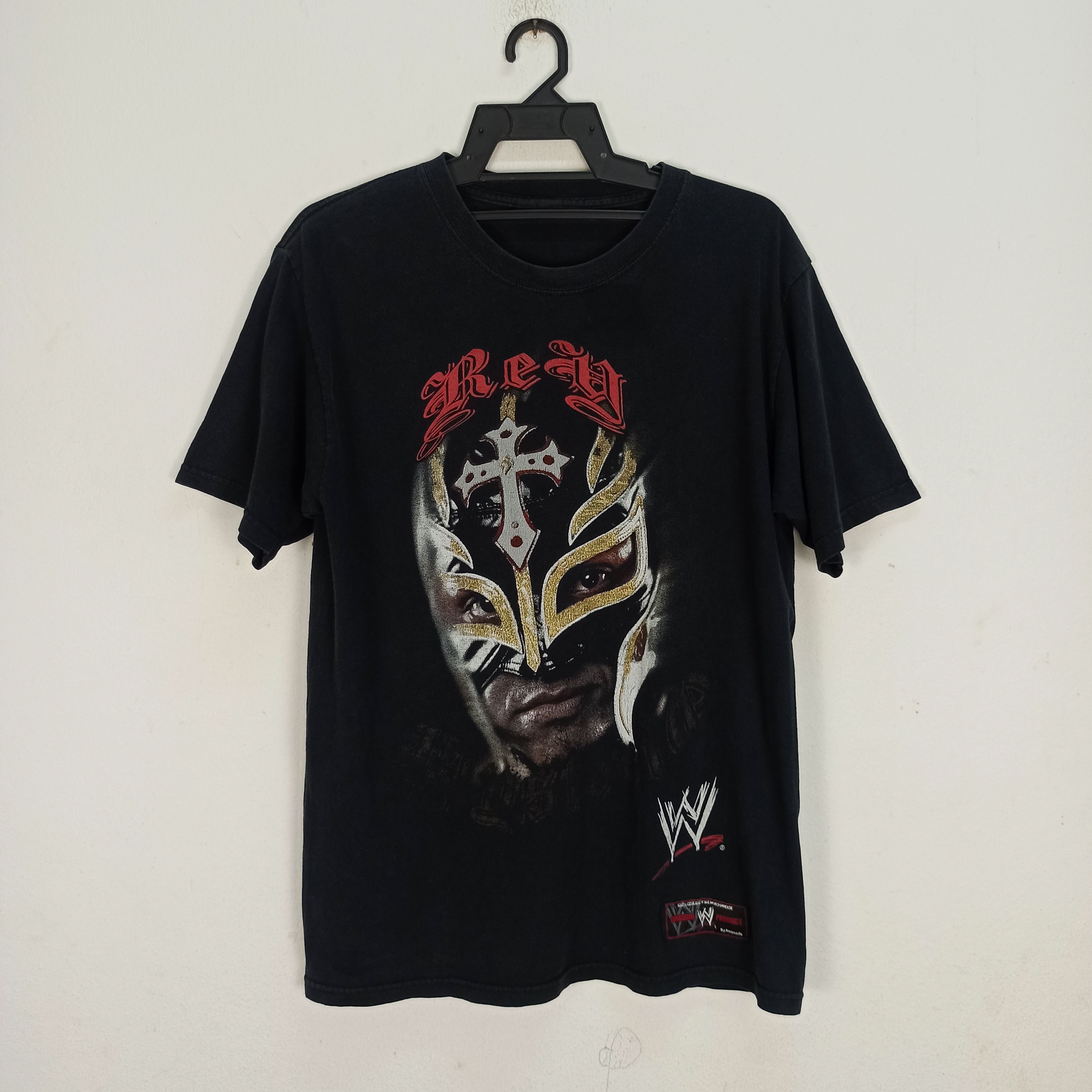 Vintage Vintage WWF Rey Mysterio Wrestling Tshirt Size US M / EU 48-50 / 2 - 1 Thumbnail
