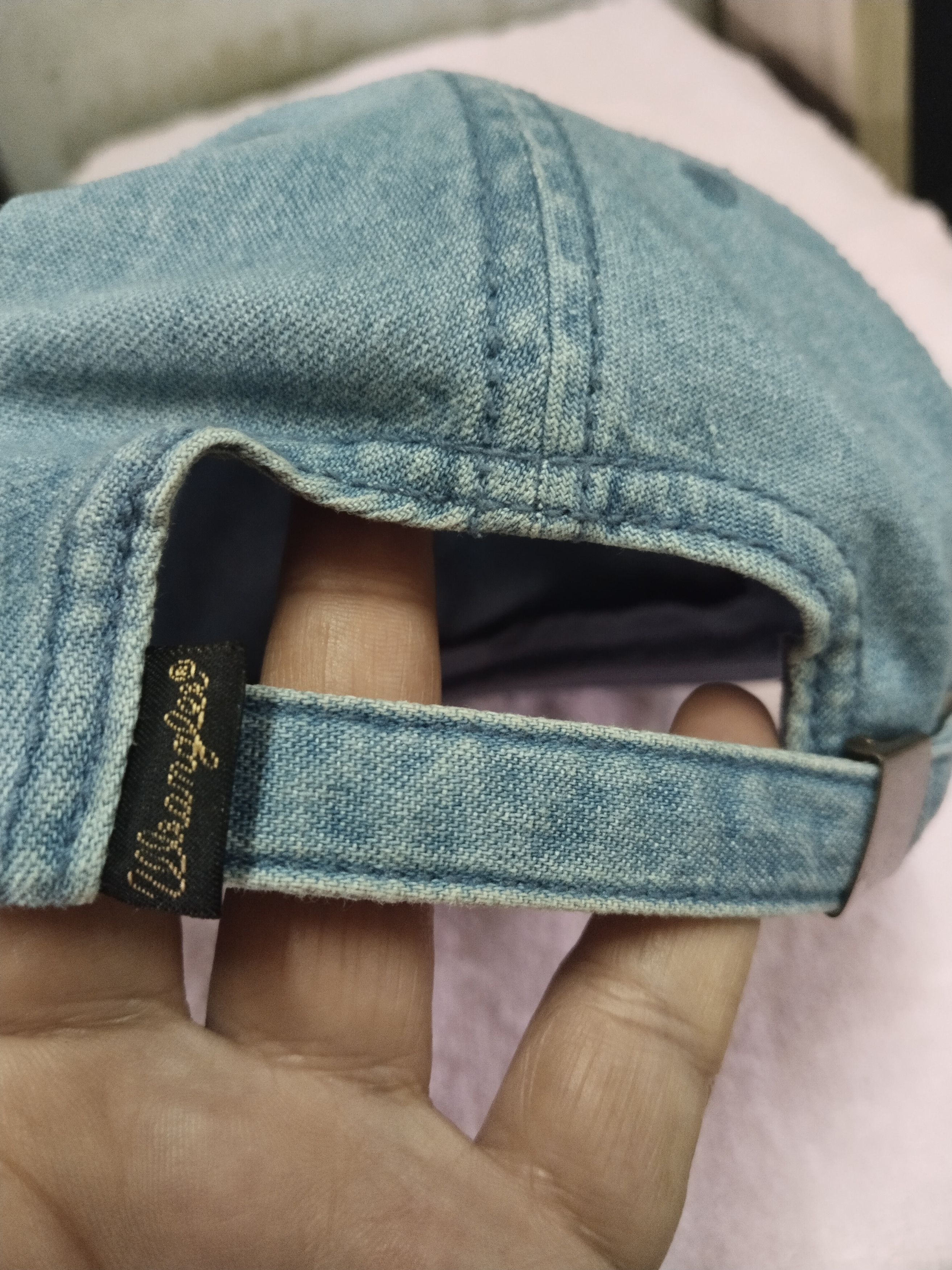 Wrangler VINTAGE WRANGLER DENIM POLO HAT CAP Size ONE SIZE - 10 Thumbnail