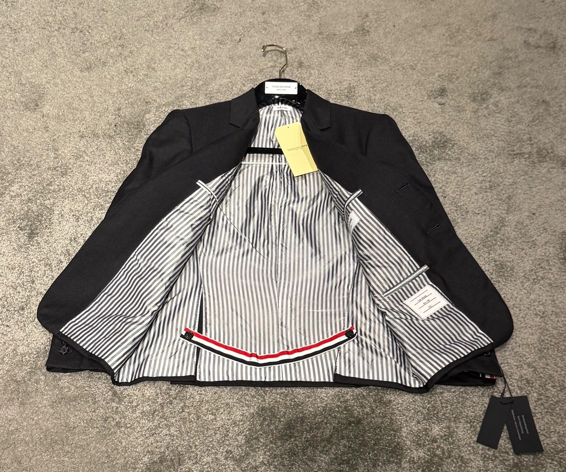 Thom Browne Thom Browne Classic Charcoal Tailored Suit Size1 Size 48R - 5 Thumbnail