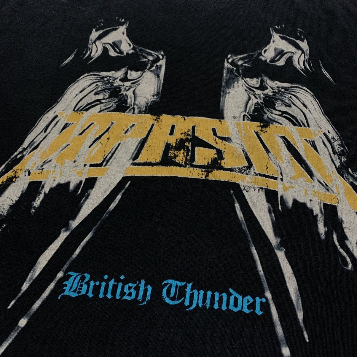 Represent Clo. Represent Small British Thunder Vintage Black Tee Size US S / EU 44-46 / 1 - 3 Thumbnail