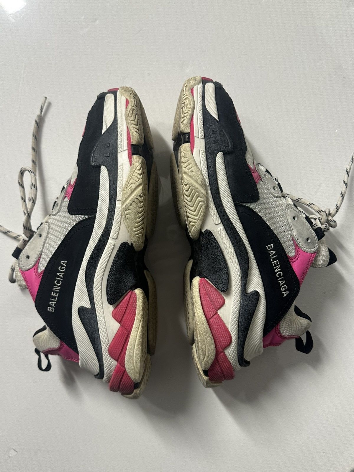 Balenciaga Balenciaga Triple S Sneaker Pink Unisex Size US 8.5 / EU 41-42 - 8 Thumbnail