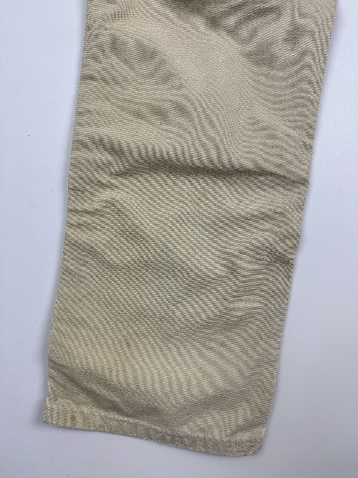 Carhartt 90’s Vintage Carhartt Distressed Double Knee Tan Work Pants Size US 31 - 17 Thumbnail