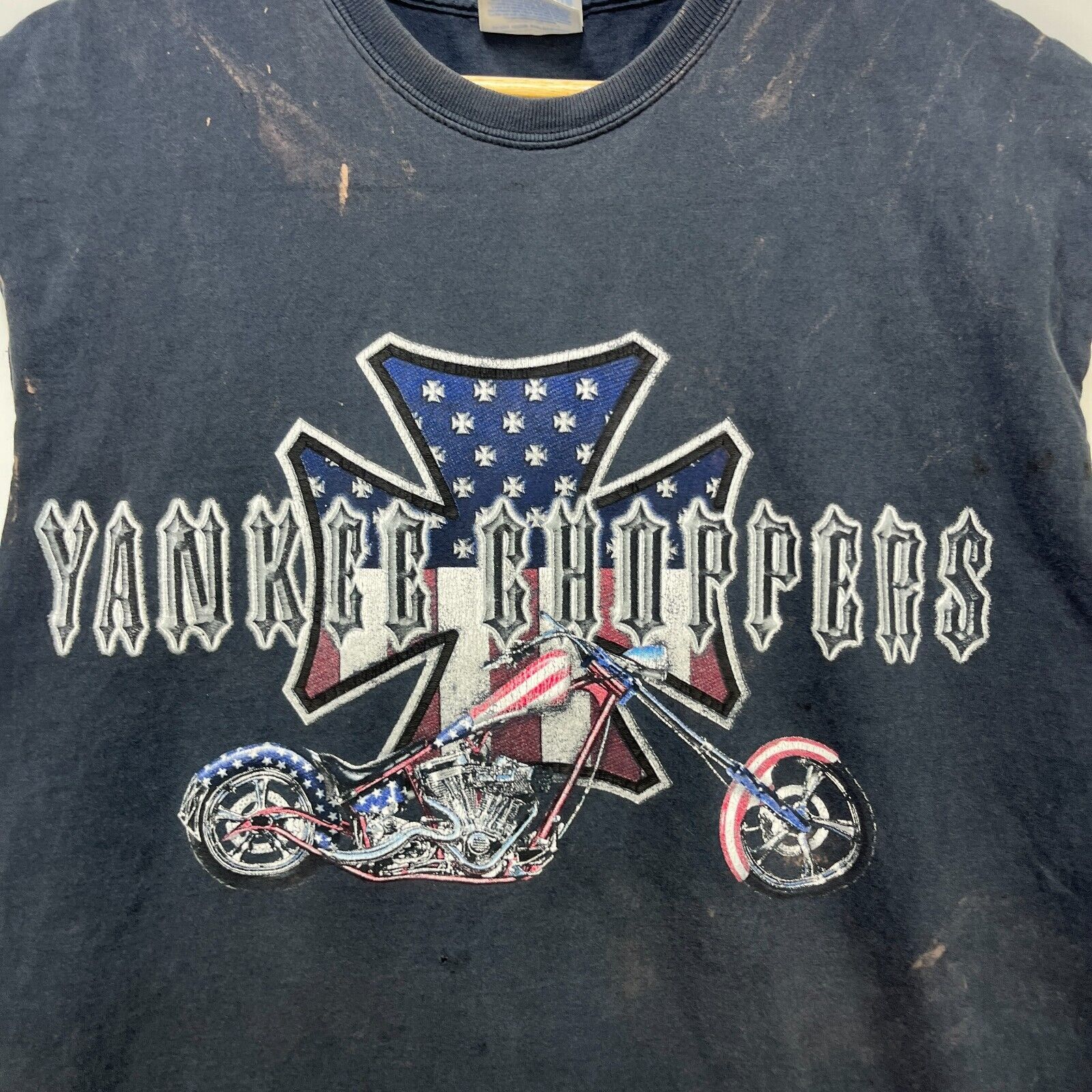 Vintage Vintage Yankee Choppers Sun-Faded Large Motorcycle Tank top Size US L / EU 52-54 / 3 - 2 Thumbnail