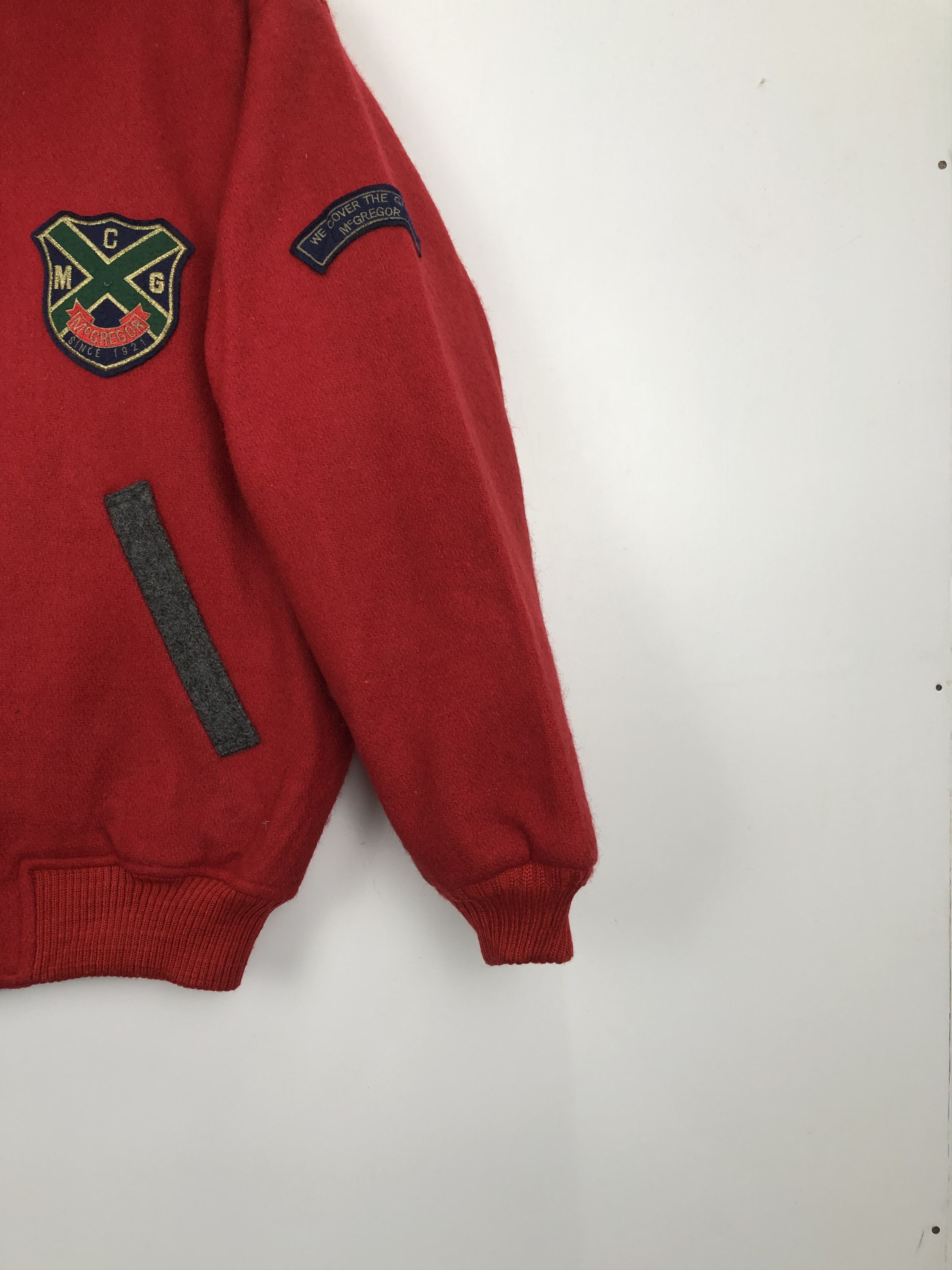 McGregor Vintage 90s Mcgregor Hoodie Wool Varsity Hoodie Jacket V0358 Size US M / EU 48-50 / 2 - 6 Thumbnail