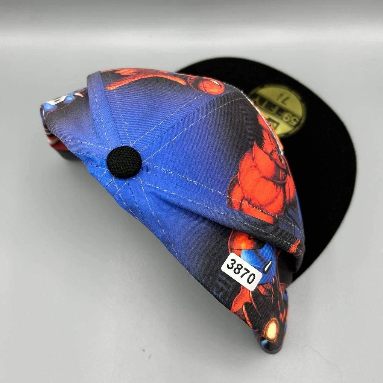 New Era New York Knicks x Marvel Spiderman Scape Hat 7 7/8 Fitted Size ONE SIZE - 8 Thumbnail