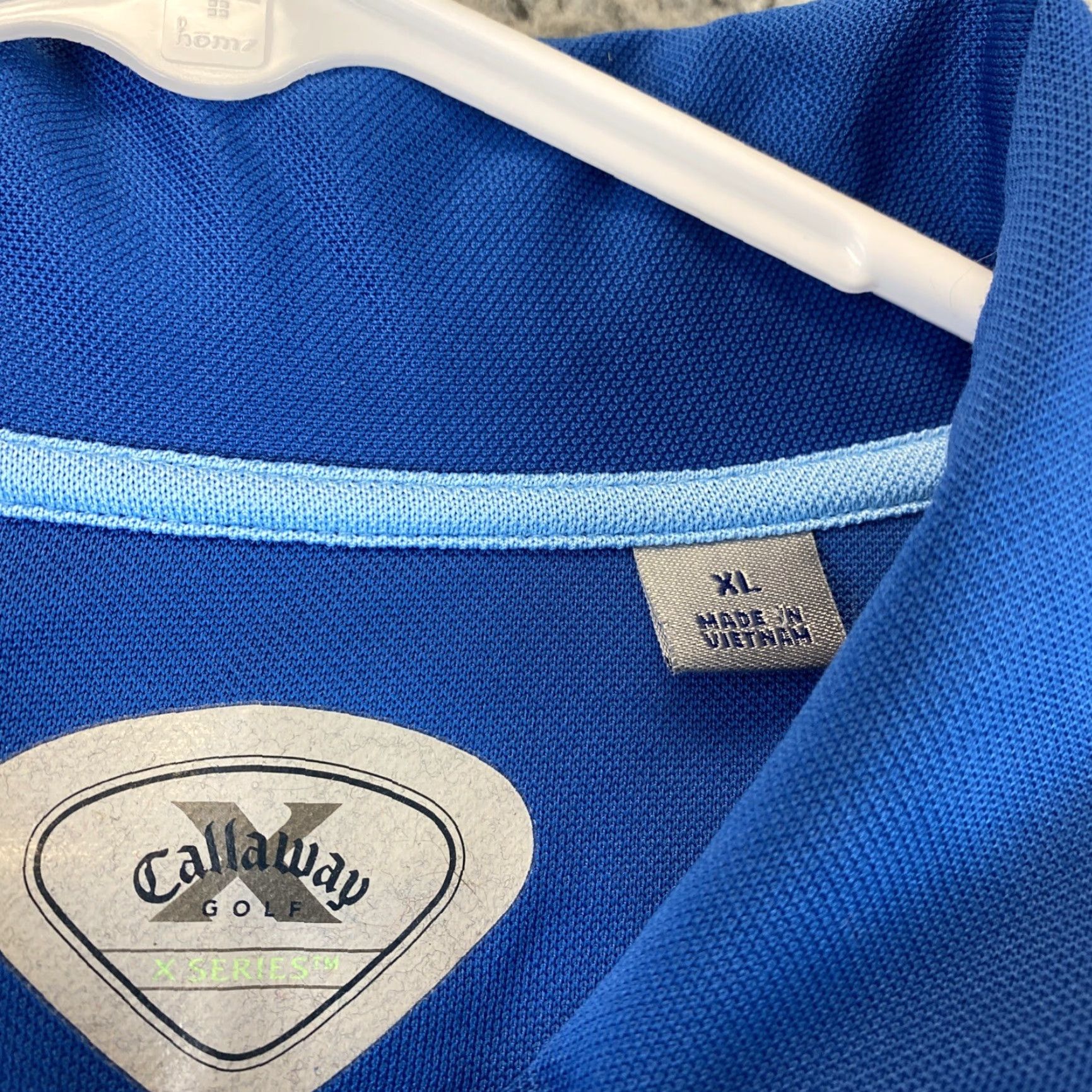 Callaway Callaway Men's Sz XL Blue Long Sleeve Golf Polo Shirt/66-16 Size US XL / EU 56 / 4 - 4 Thumbnail