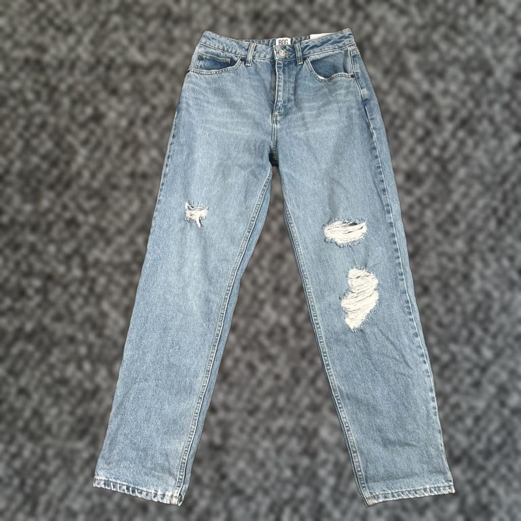 Urban Outfitters URBAN OUTFITTERS BDG Jeans Womens High Waisted Tapered Leg Light Wash 29x32 Blue Size 29" - 1 Thumbnail